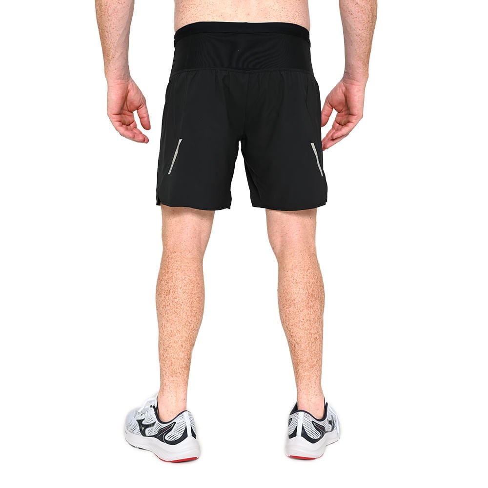 Shorts de Corrida Mizuno Trail ER 2 em 1 Preto 3