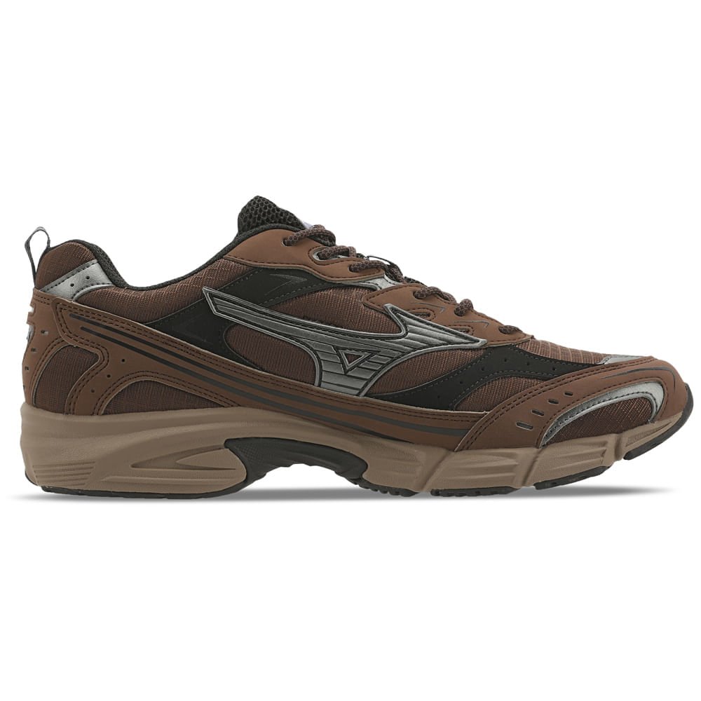 Tênis Casual Mizuno MZR Tech Marrom 3
