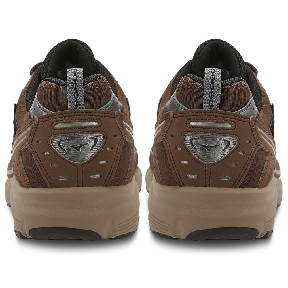 Tênis Casual Mizuno MZR Tech Marrom 5