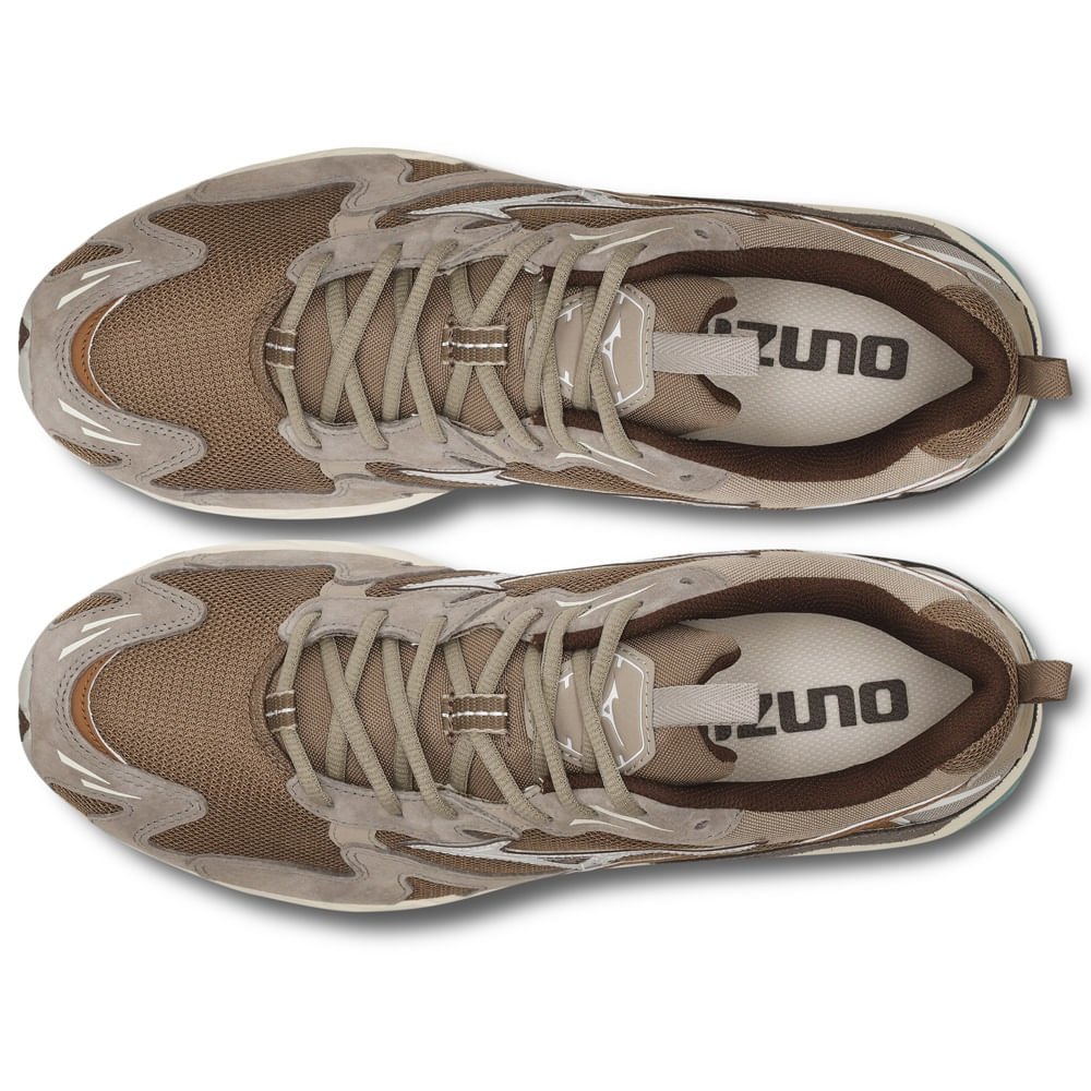 Tênis Casual Mizuno Wave Rider 10 Premium Marrom 2