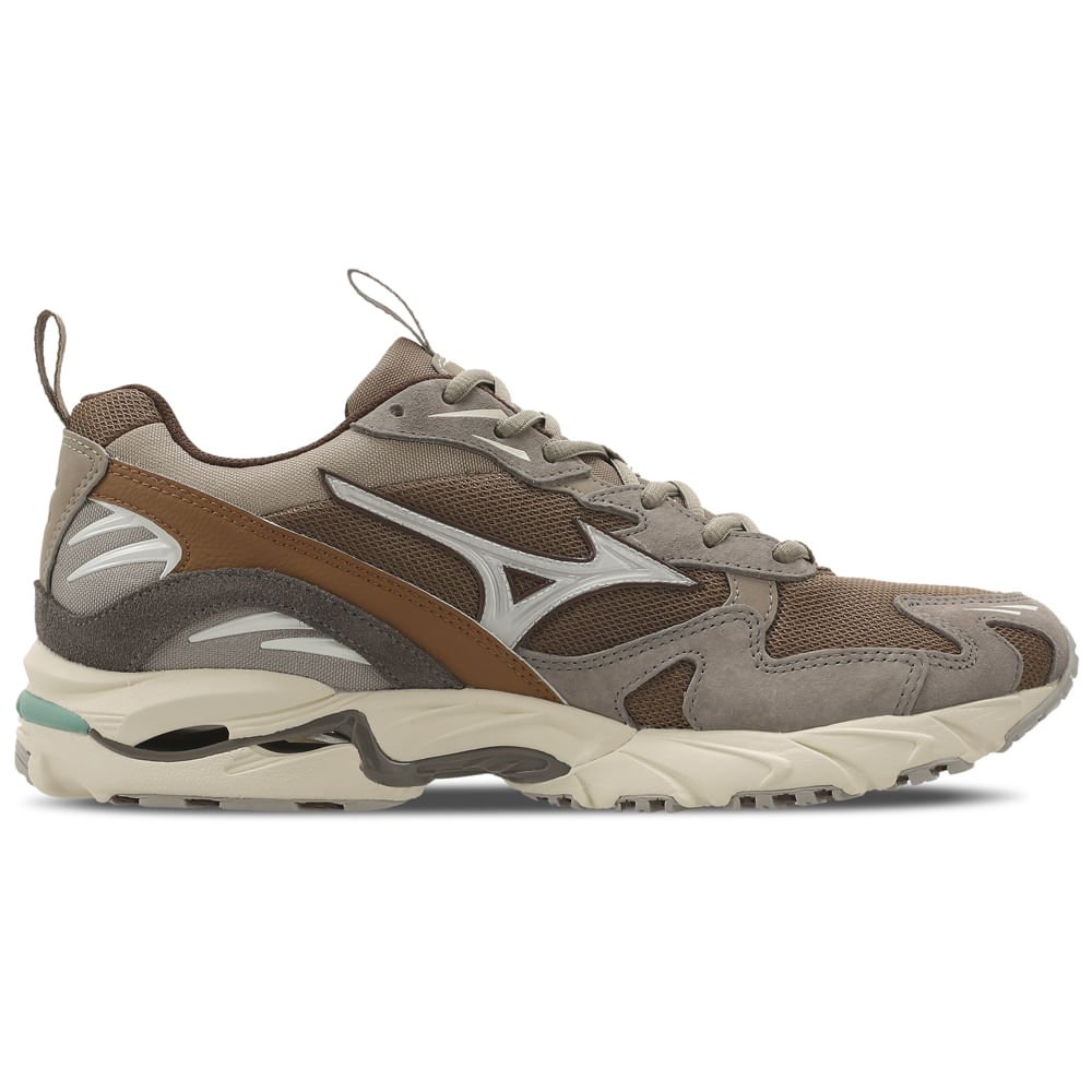 Tênis Casual Mizuno Wave Rider 10 Premium Marrom 4