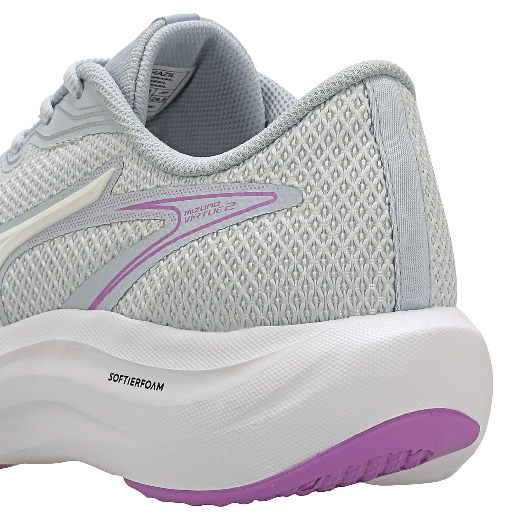 Tênis de Corrida Mizuno Virtue 2 Cinza 8