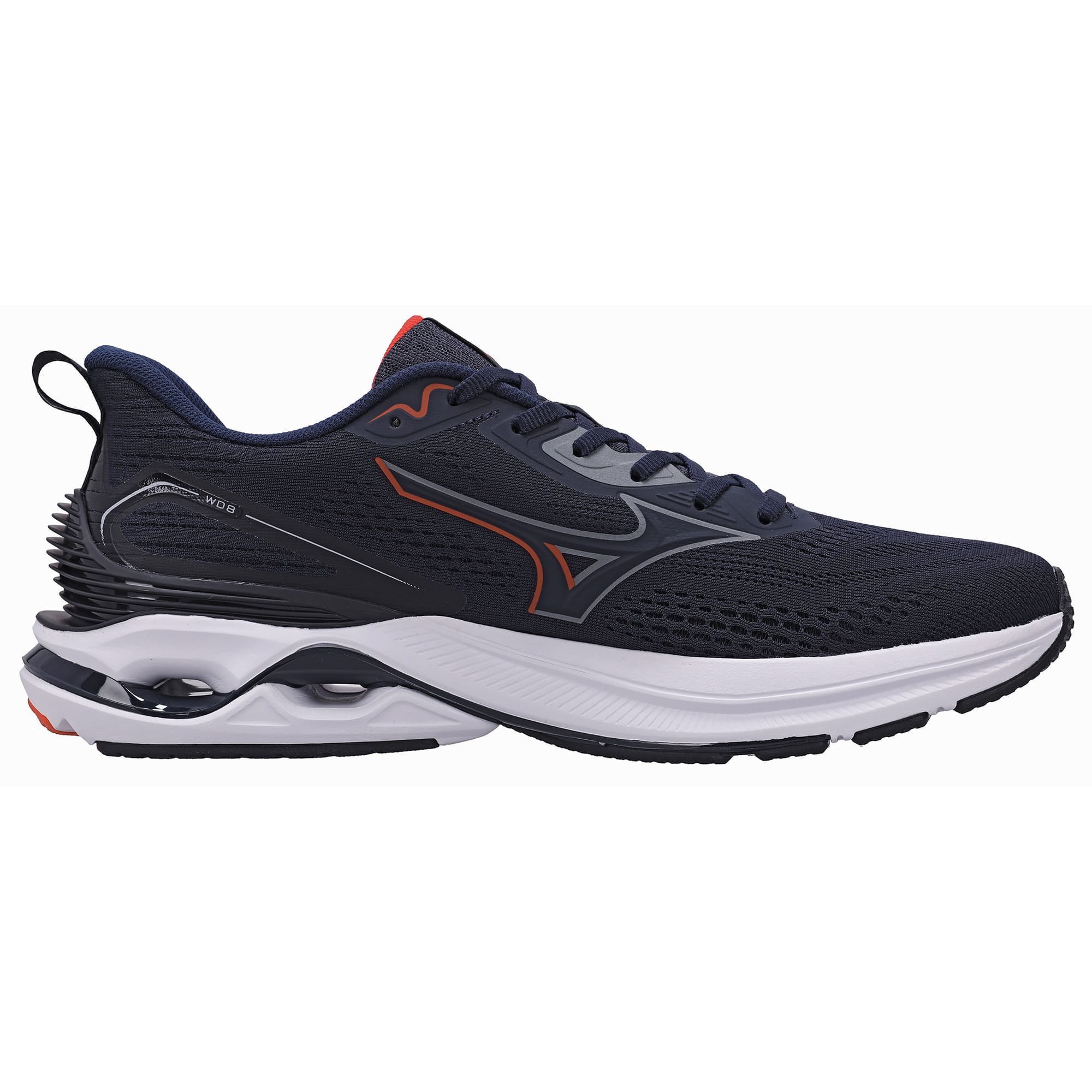 Tênis de Corrida Mizuno Wave Dynasty 8 Azul Marinho 3
