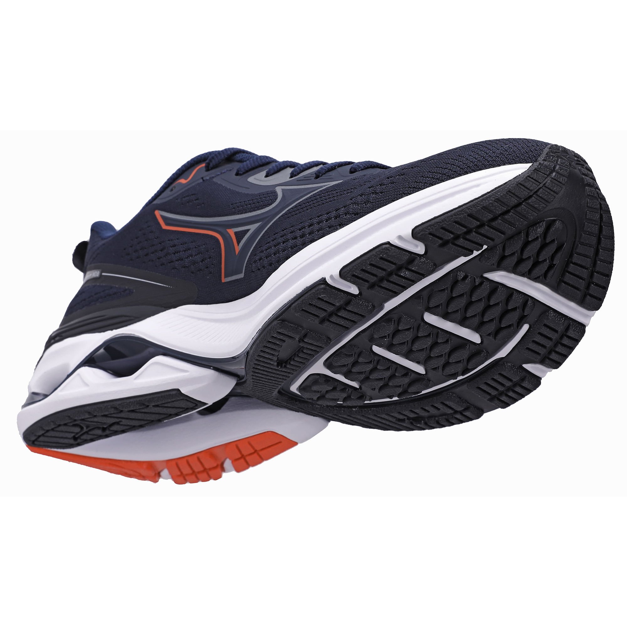 Tênis de Corrida Mizuno Wave Dynasty 8 Azul Marinho 7
