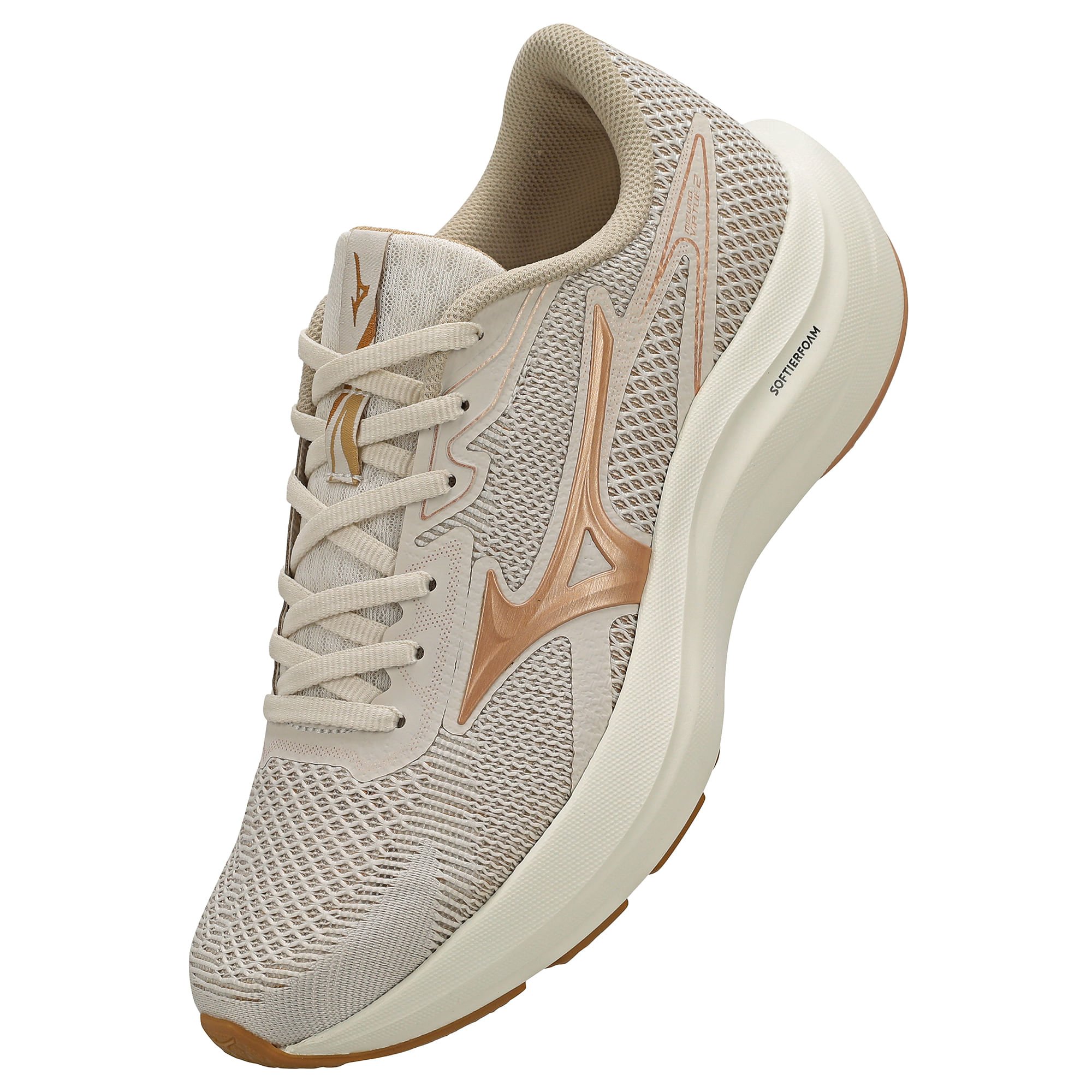 Tênis de Corrida Mizuno Virtue 2 Bege 6