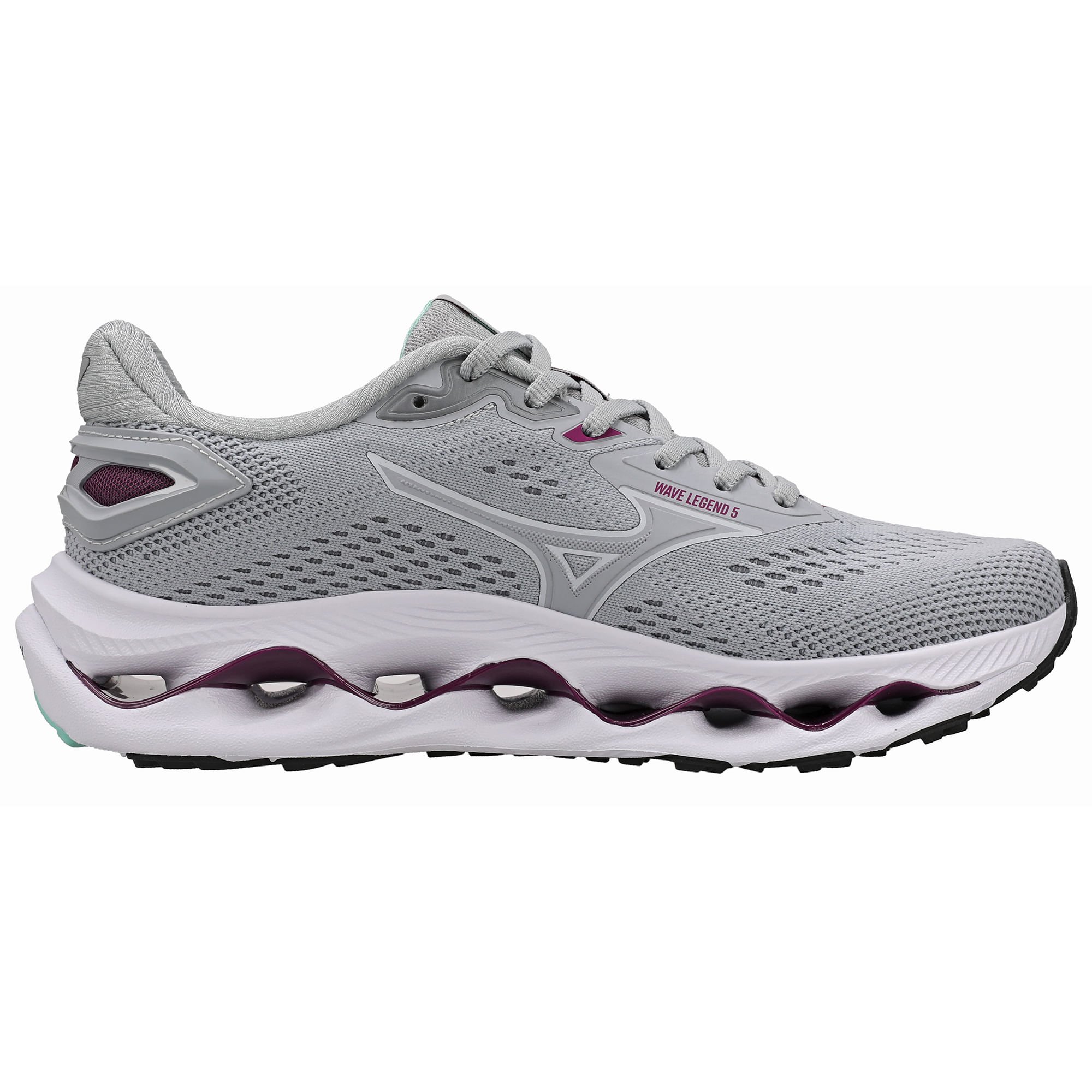 Tênis de Corrida Mizuno Wave Legend 5 Cinza 3