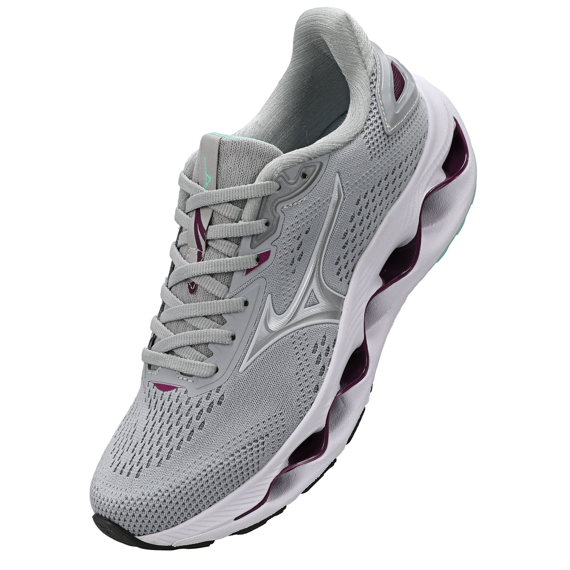Tênis de Corrida Mizuno Wave Legend 5 Cinza 6