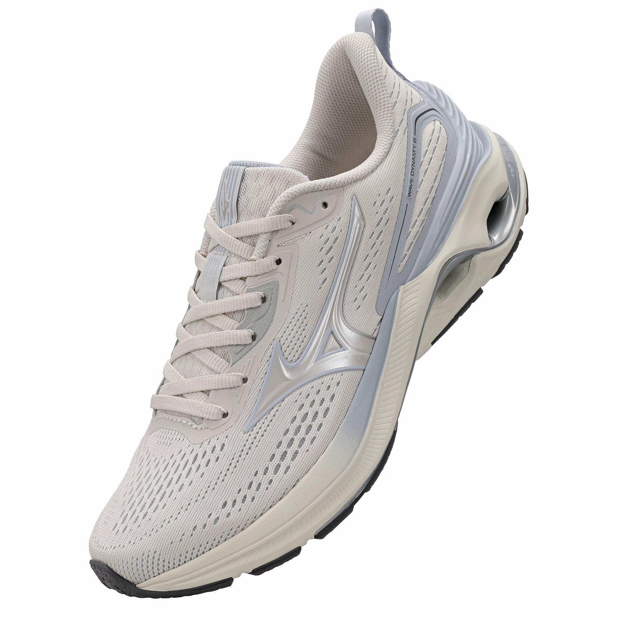 Tênis de Corrida Mizuno Wave Dynasty 8 Off White 6