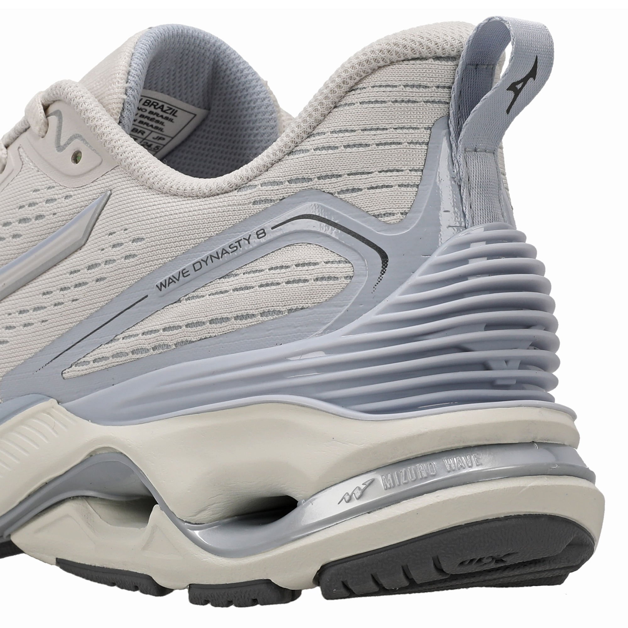 Tênis de Corrida Mizuno Wave Dynasty 8 Off White 8