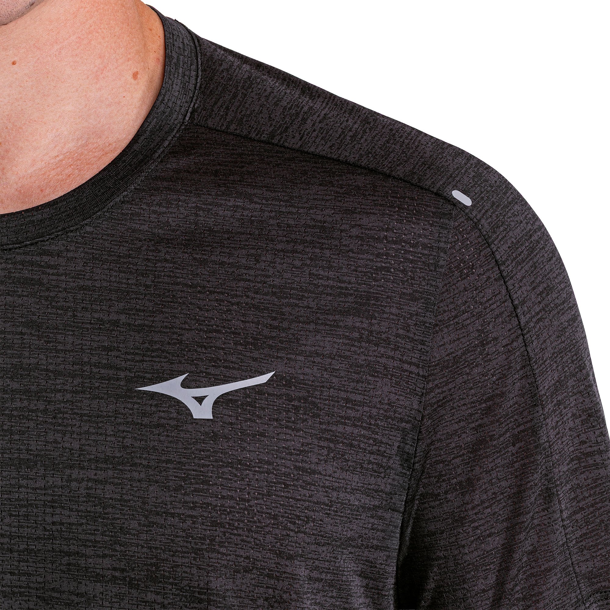 Camiseta de Treino Mizuno Prime New Preto 4