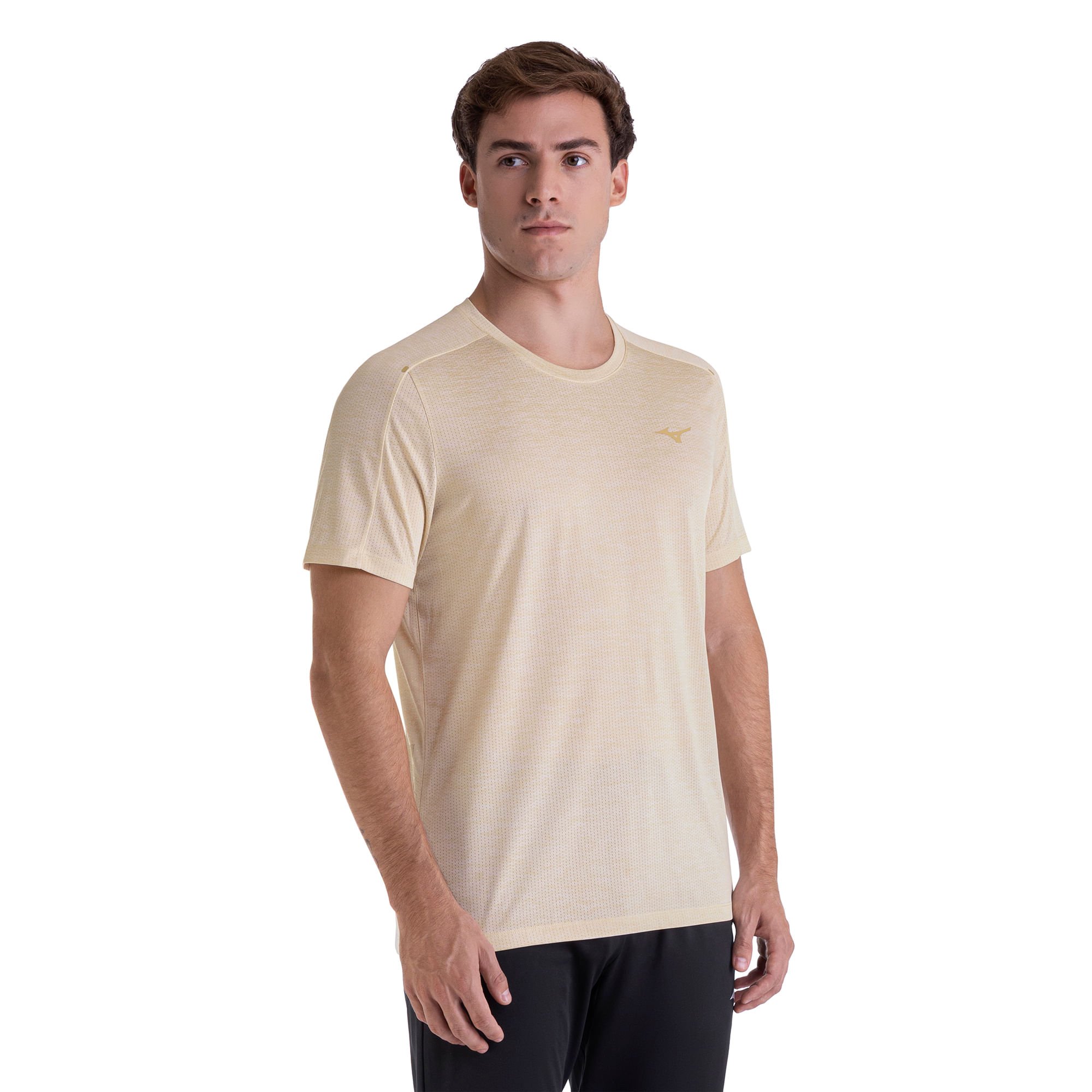 Camiseta de Treino Mizuno Prime New Bege 2