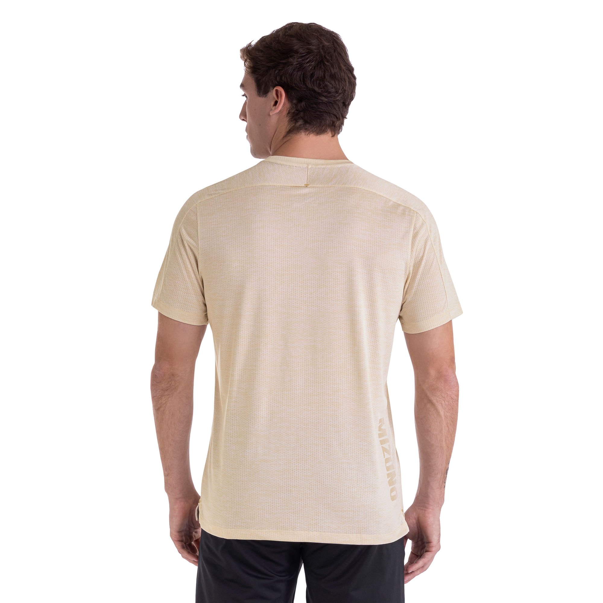 Camiseta de Treino Mizuno Prime New Bege 3