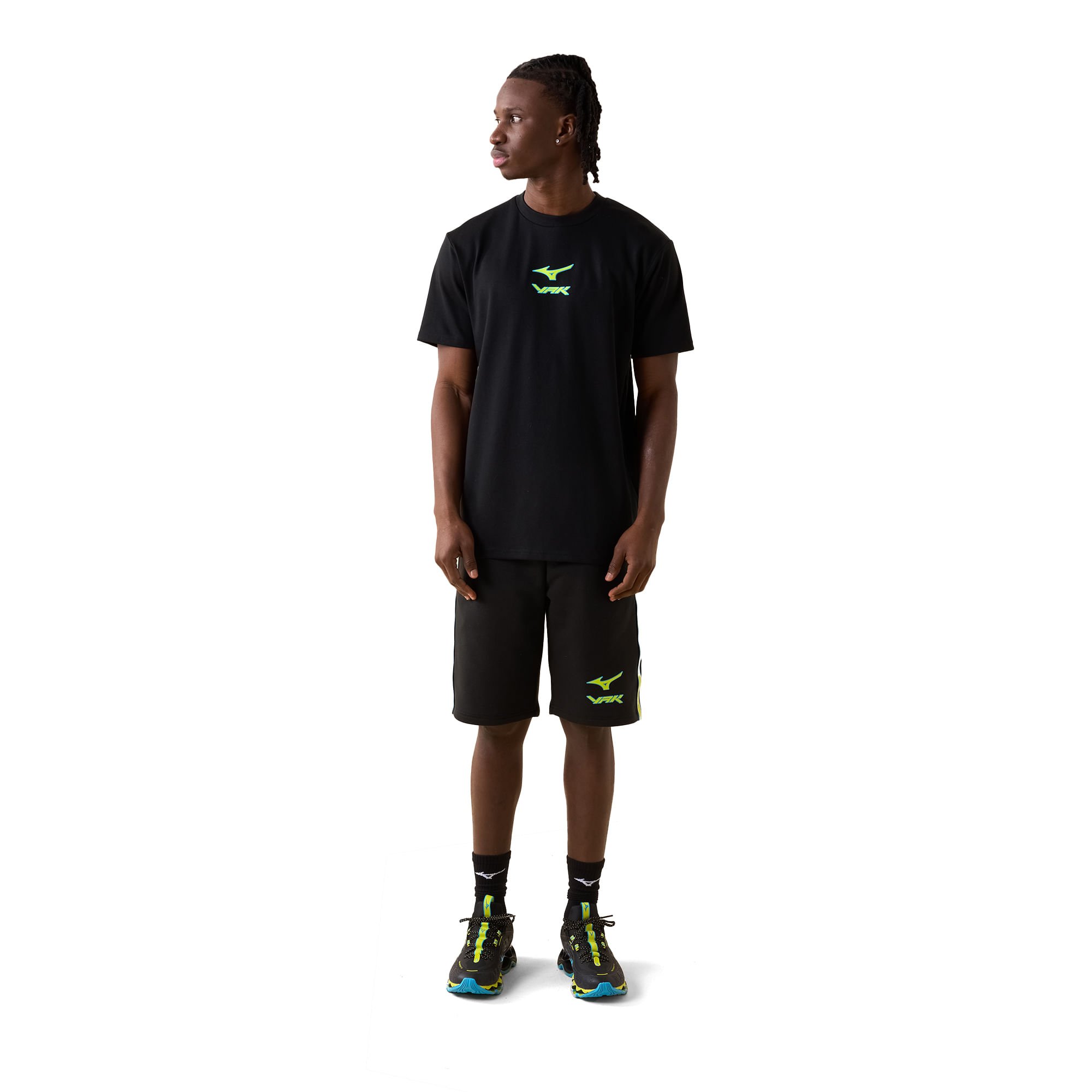 Camiseta Casual Vrunk x Mizuno Core Preto 5