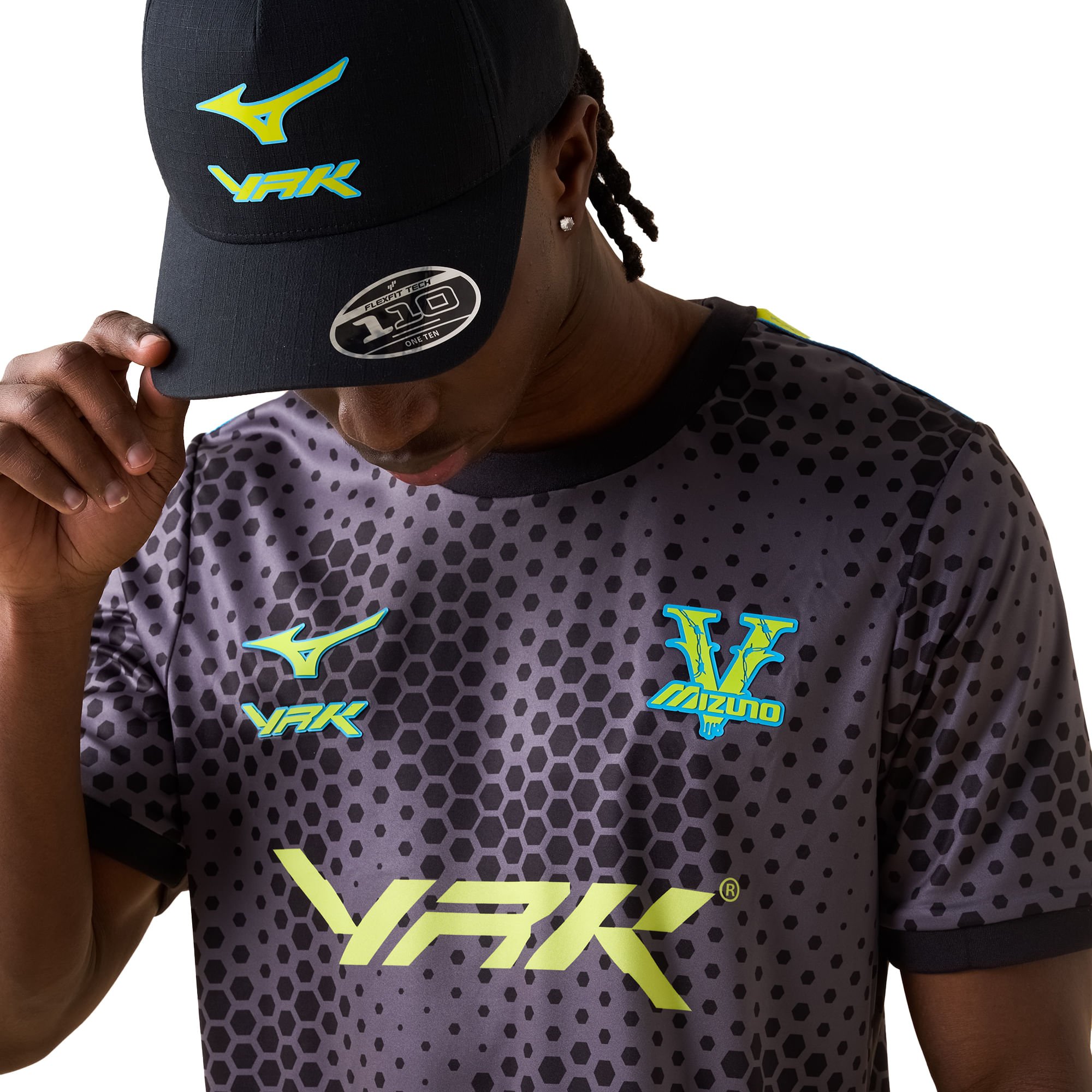 Boné Casual Vrunk x Mizuno Preto 2