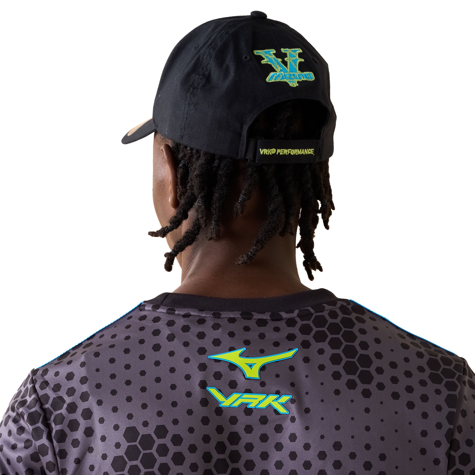 Boné Casual Vrunk x Mizuno Preto 3