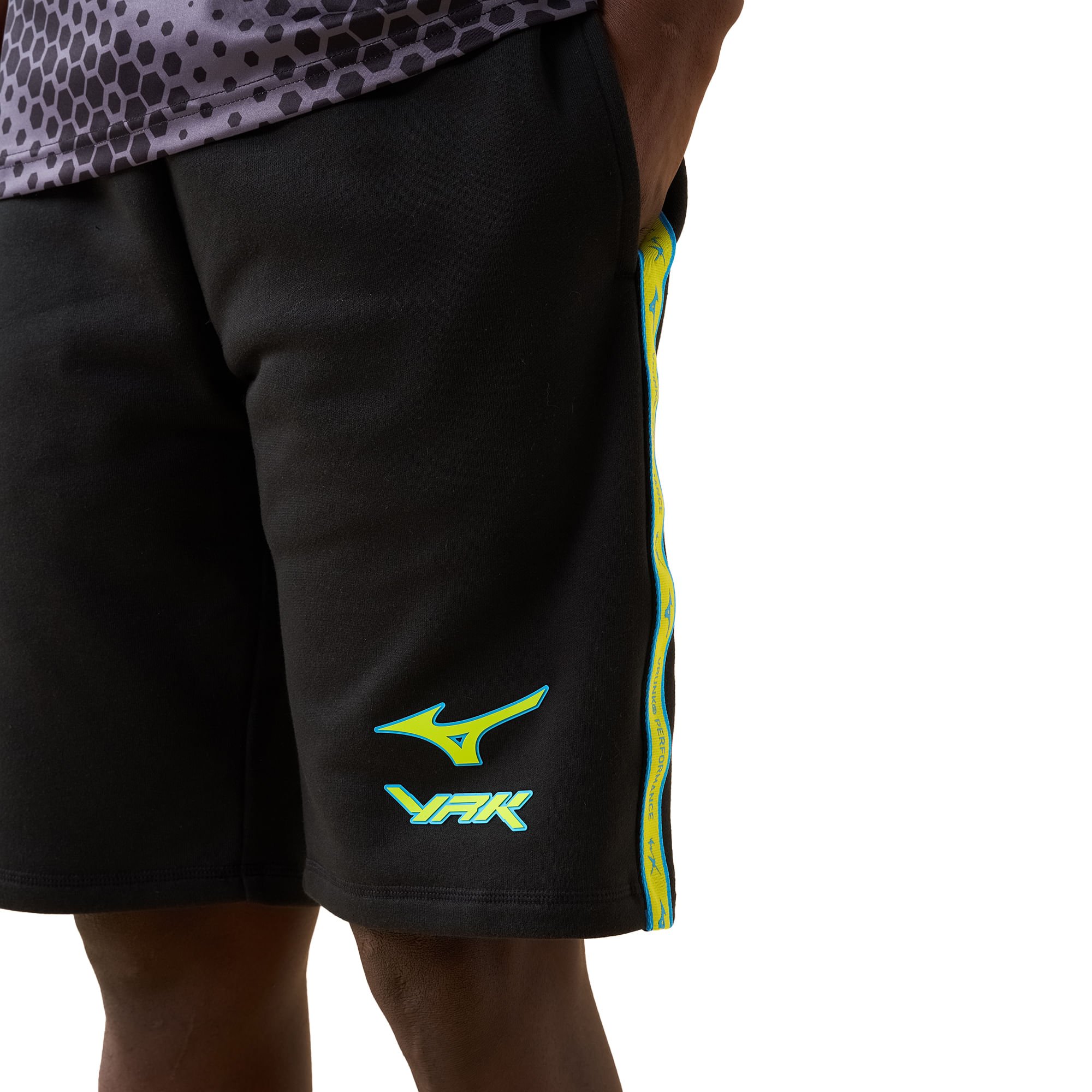 Shorts Casual Vrunk x Mizuno Preto 4