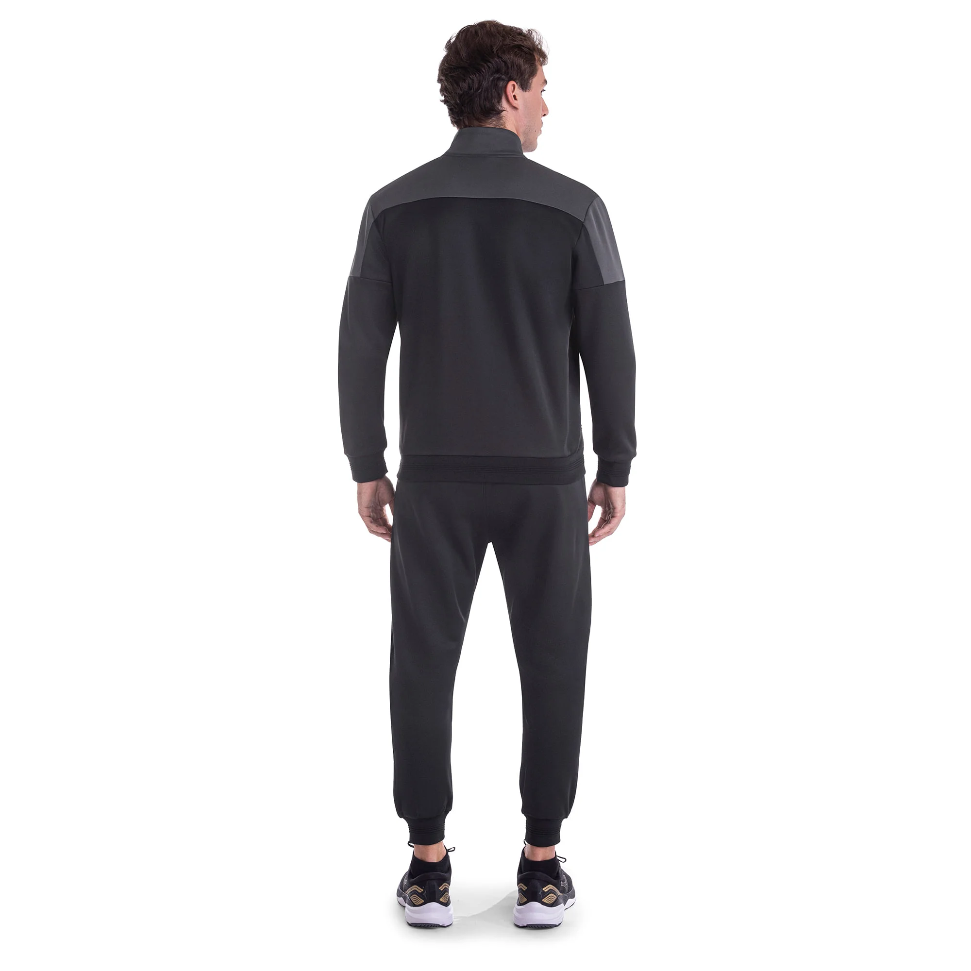 Conjunto de Agasalho de Treino Mizuno Root V Masculino Preto 3