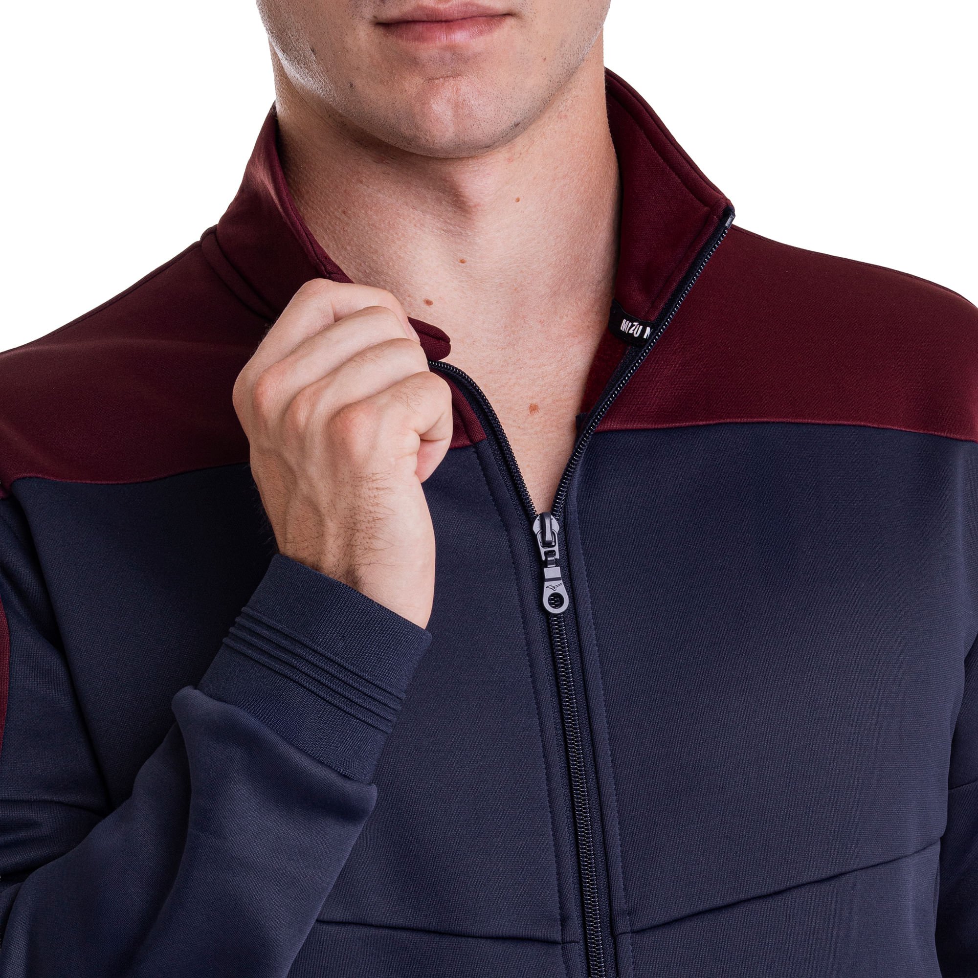 Conjunto de Agasalho de Treino Mizuno Root V Masculino Azul 6