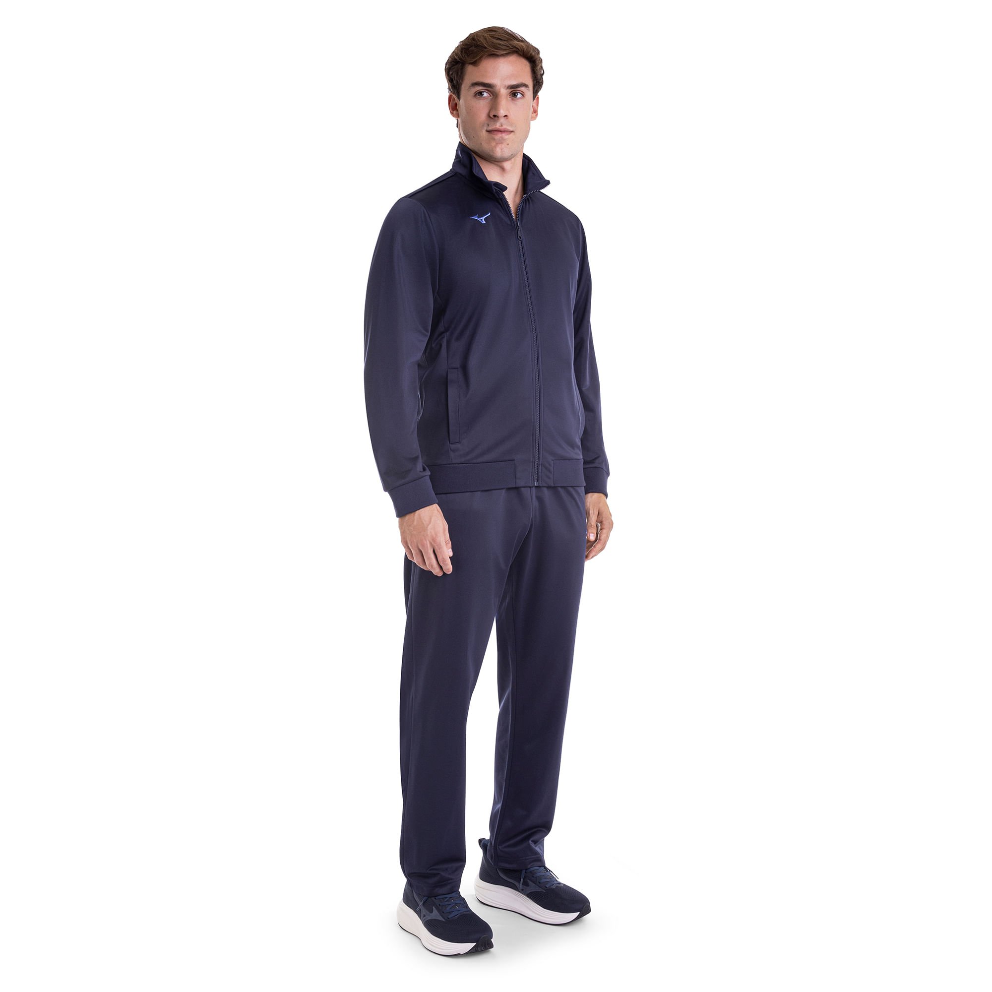 Conjunto de Agasalho Mizuno II Masculino Azul 2