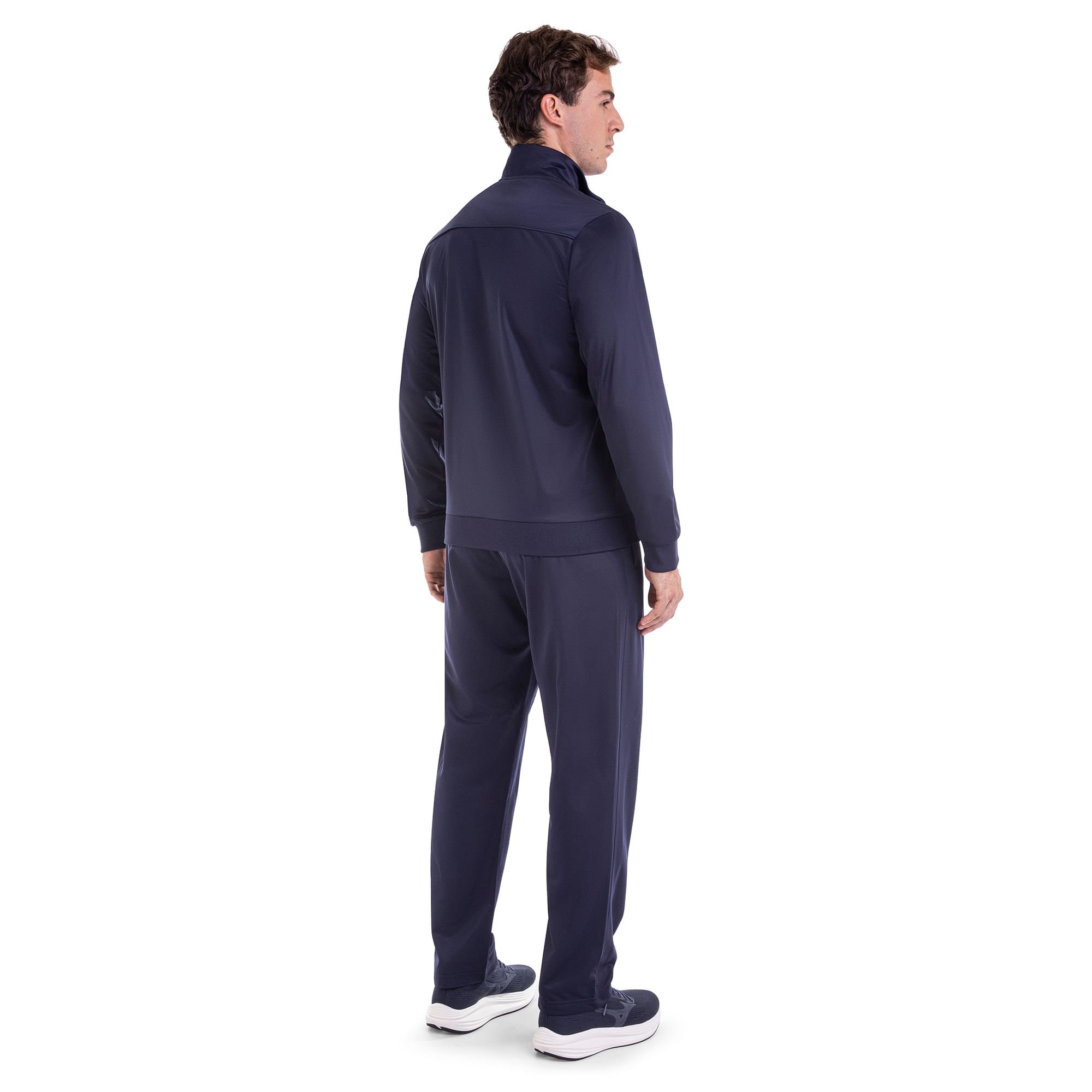 Conjunto de Agasalho Mizuno II Masculino Azul 4