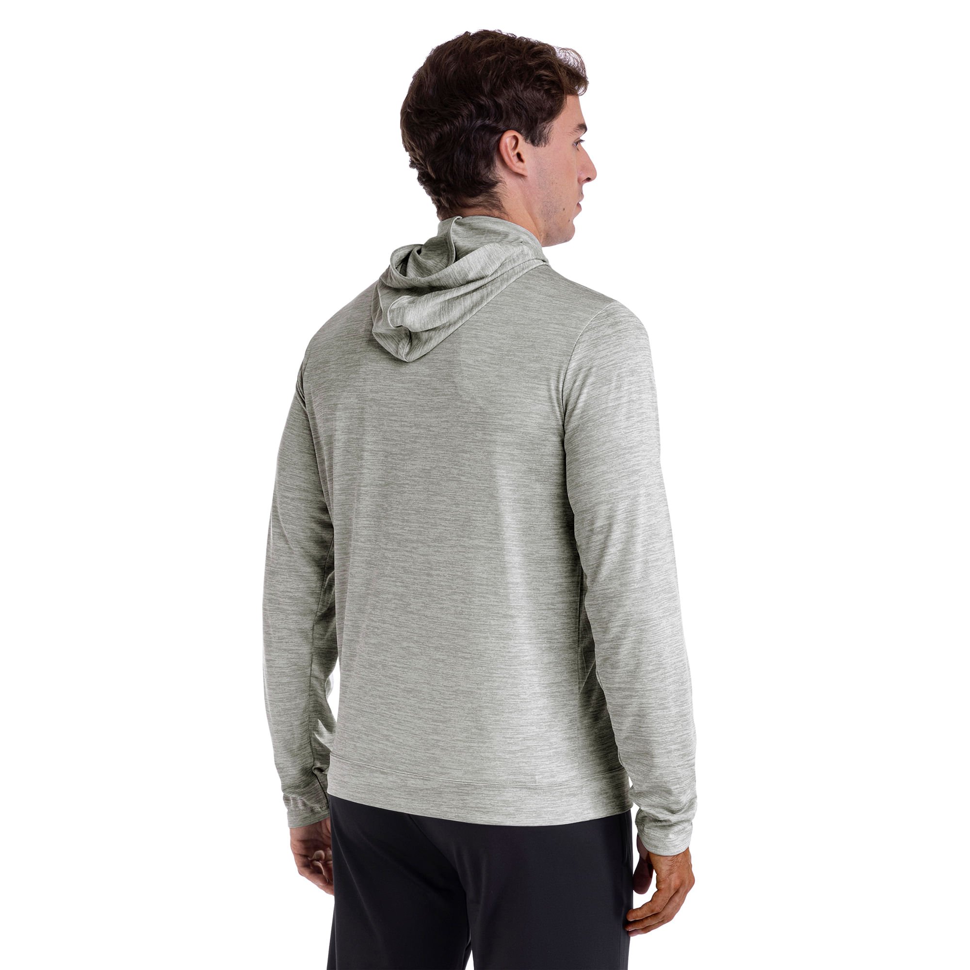 Jaqueta de Treino Mizuno Mescla Masculina Cinza 3