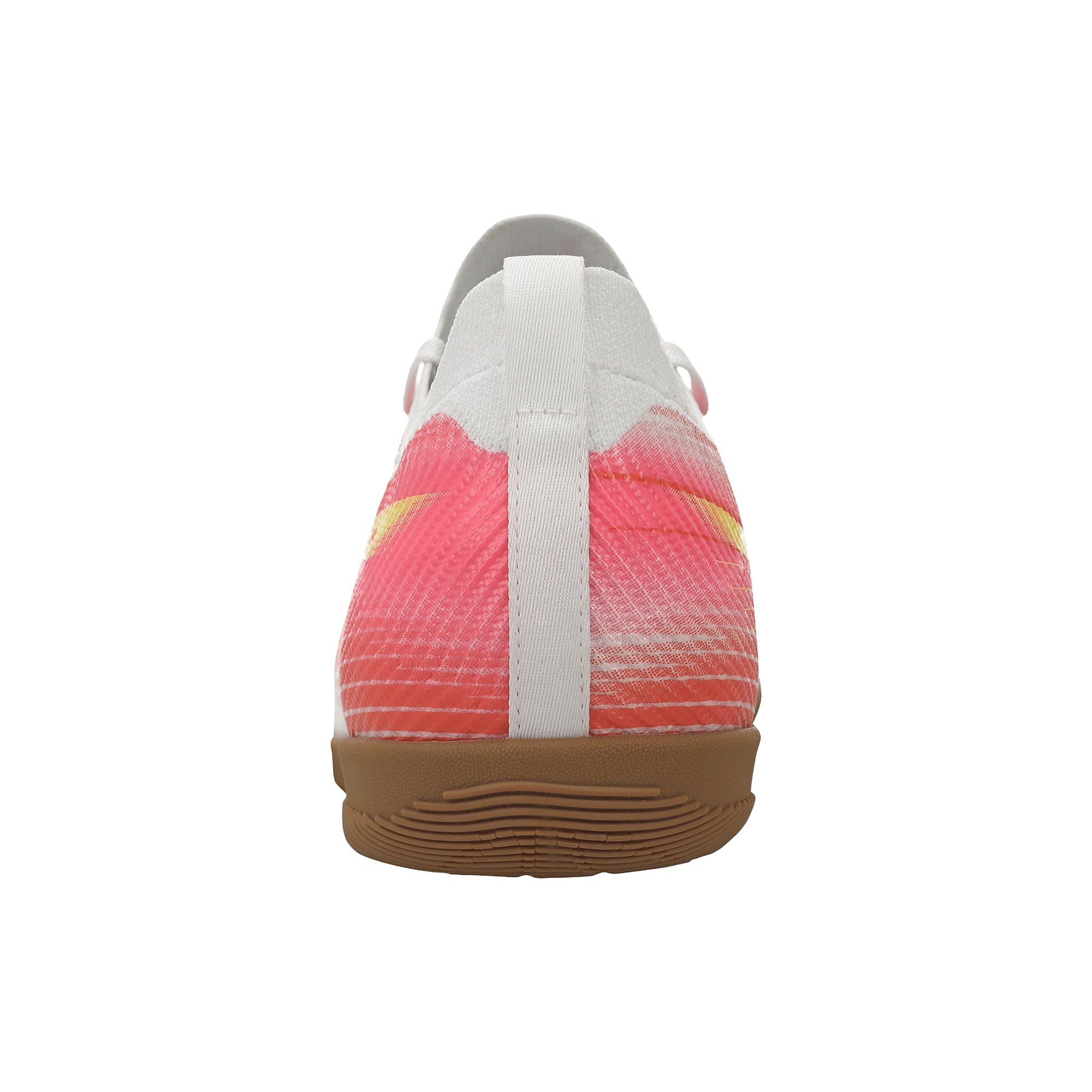 Chuteira Futsal Mizuno Alpha Club IN Branco/Coral 5