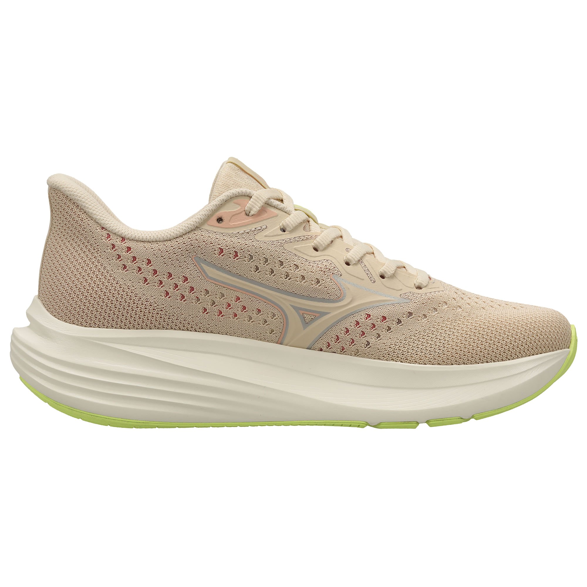 Tênis de Corrida Mizuno Lively Bege 3