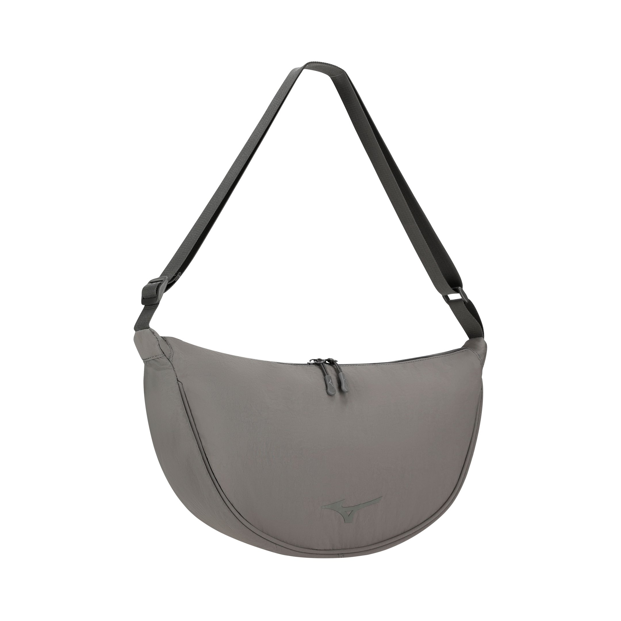 Bolsa Mizuno Crossbody Half Moon Cinza 2