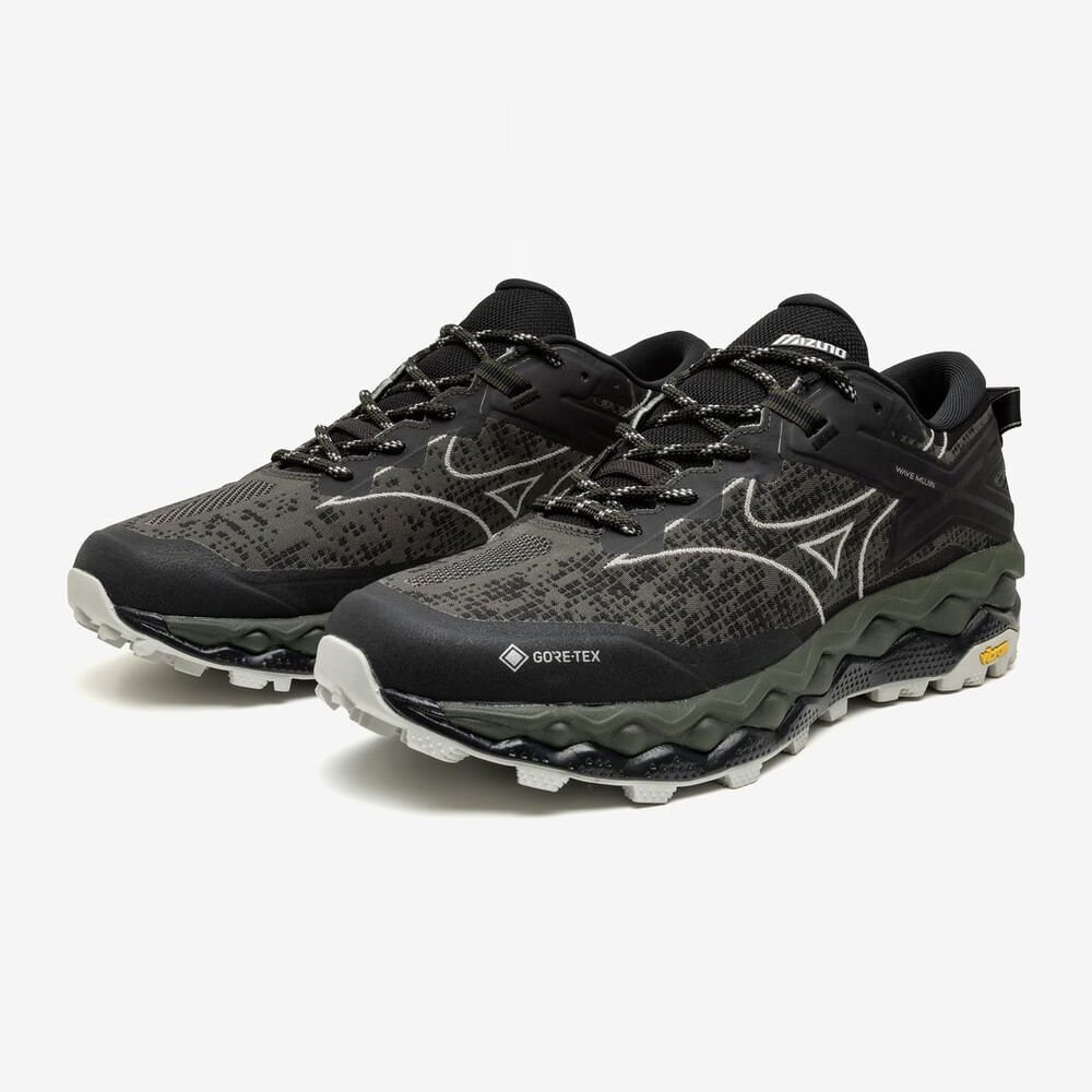 Tênis Mizuno Wave Mujin LS GTX Maharishi Preto/Verde 2
