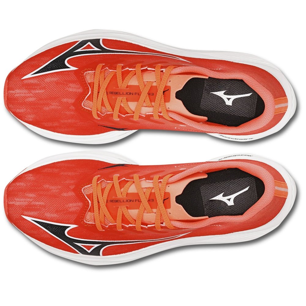 Tênis de Corrida Mizuno Wave Rebellion Flash 3 Laranja 2