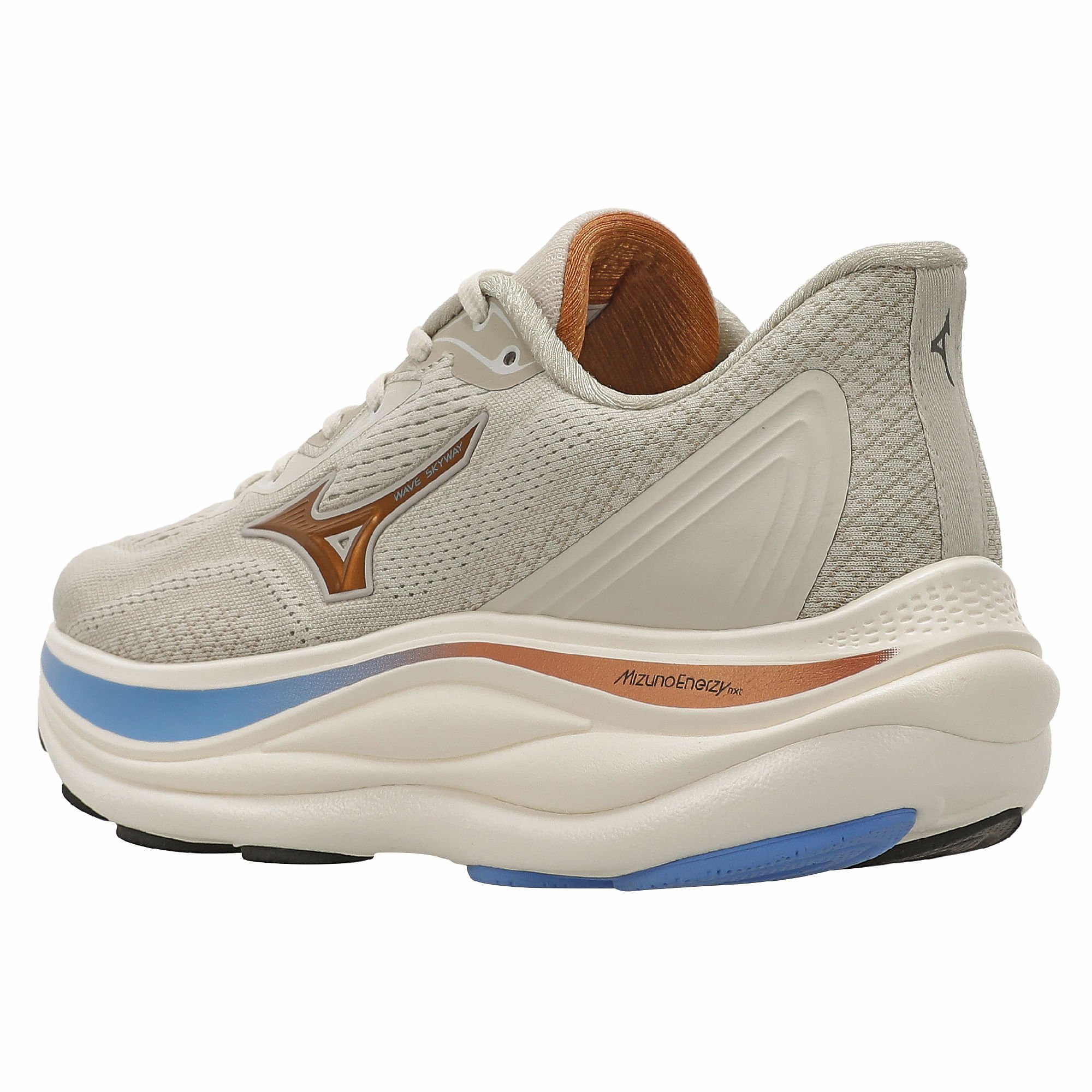 Tênis de Corrida Mizuno Wave Skyway Bege 8