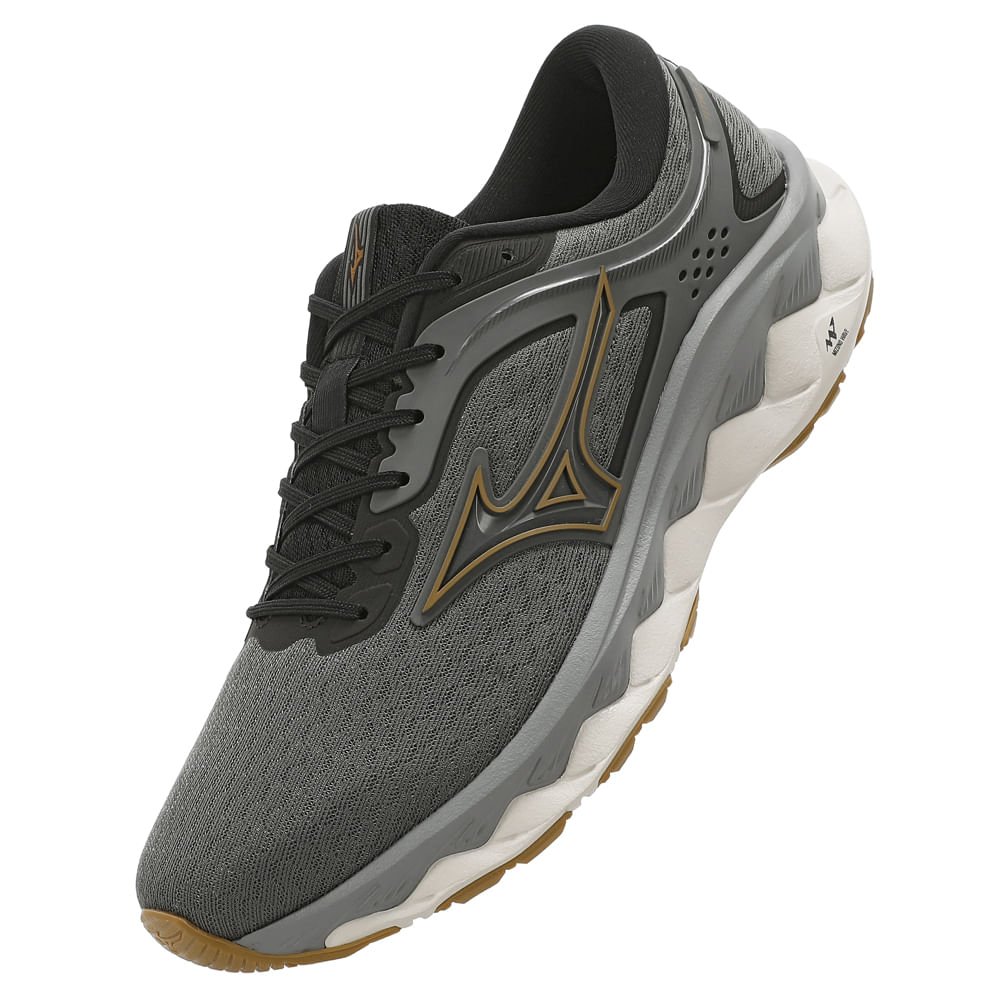 Tênis de Corrida Mizuno Wave Titan 3 Cinza 5