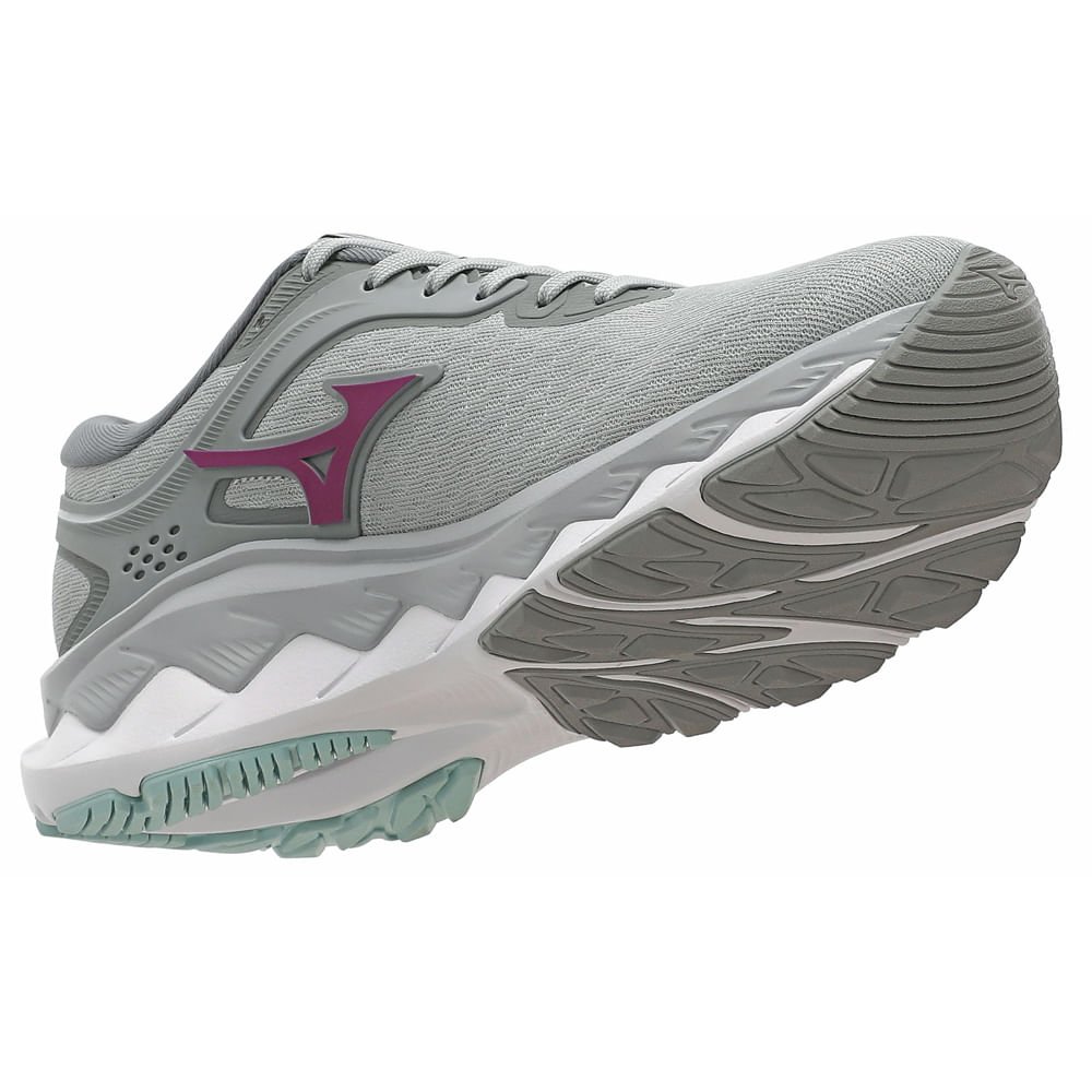 Tênis de Corrida Mizuno Wave Titan 3 Cinza 6