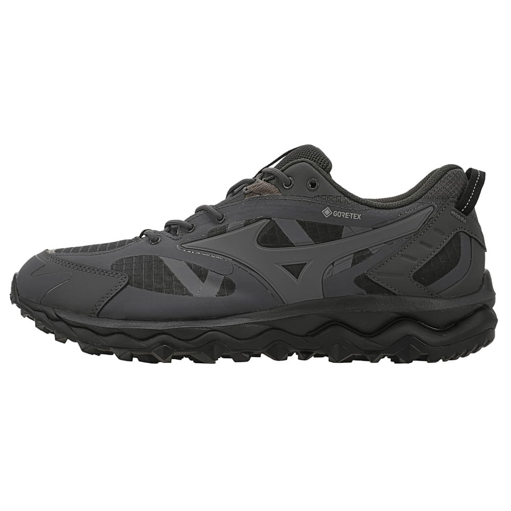 みつみ Tênis de Trilha Mizuno Wave Mujin TL GTX Preto