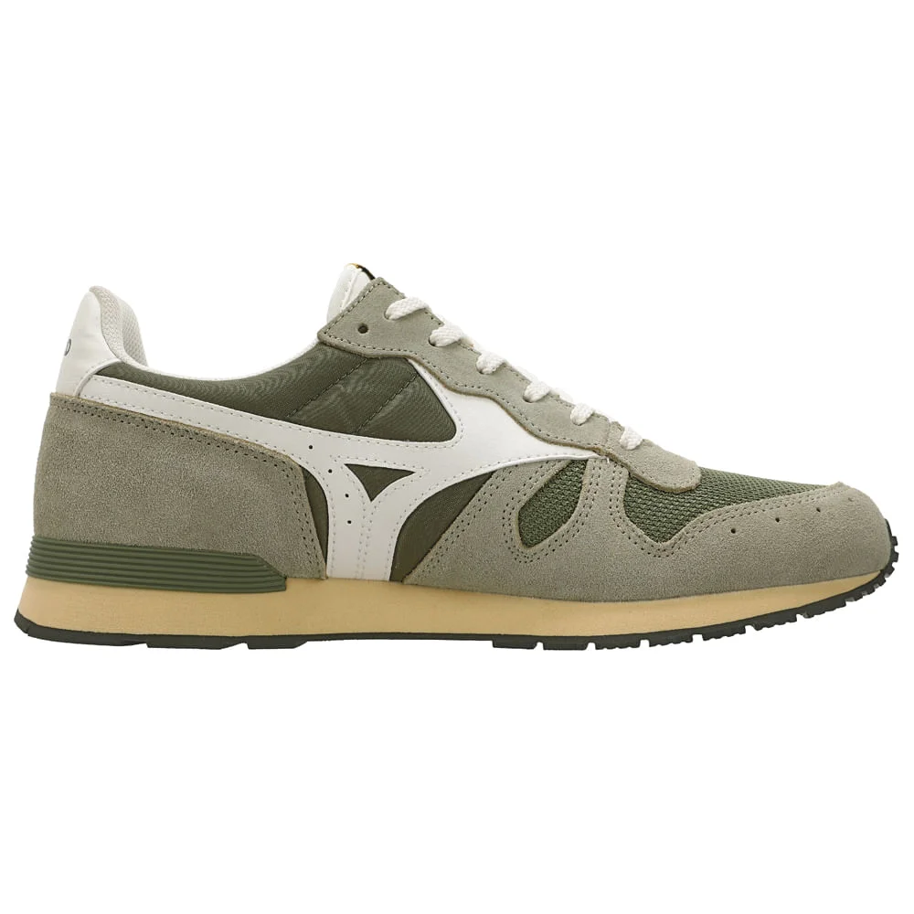 Tênis Casual Mizuno ML87 Cinza/Verde 3