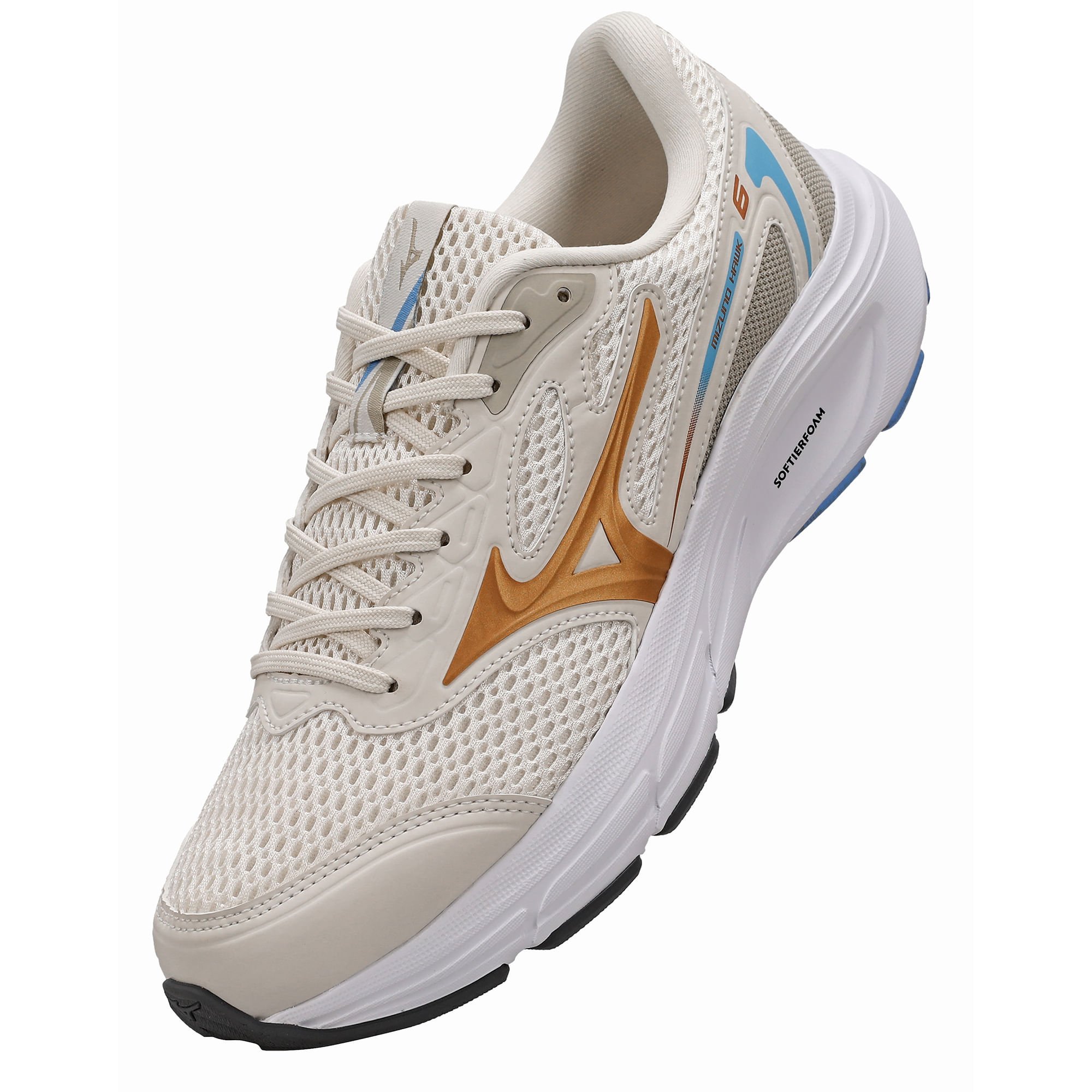 Tênis Casual Mizuno Hawk 6 Bege 6