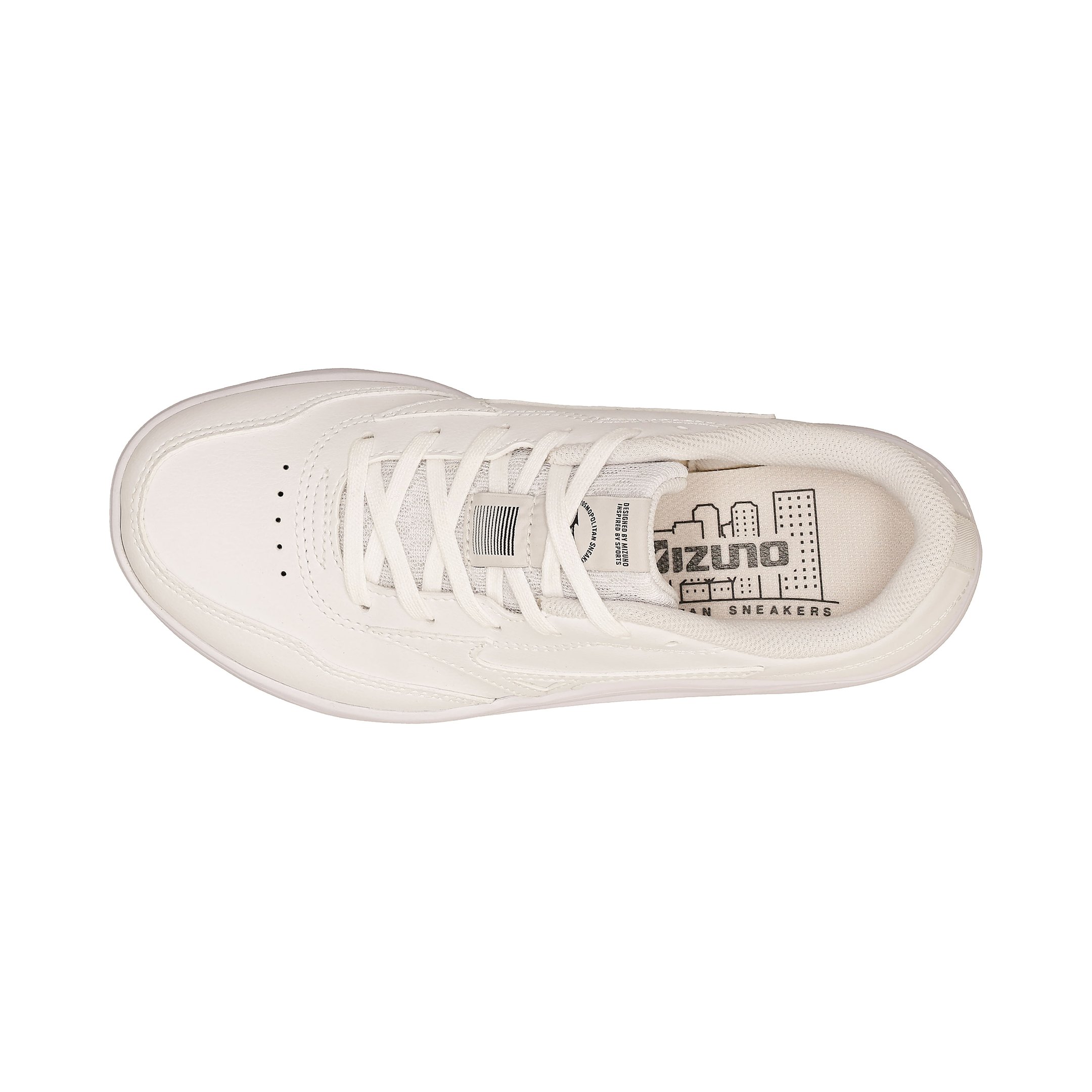 Tênis Casual Mizuno City Wall Infantil Branco 4