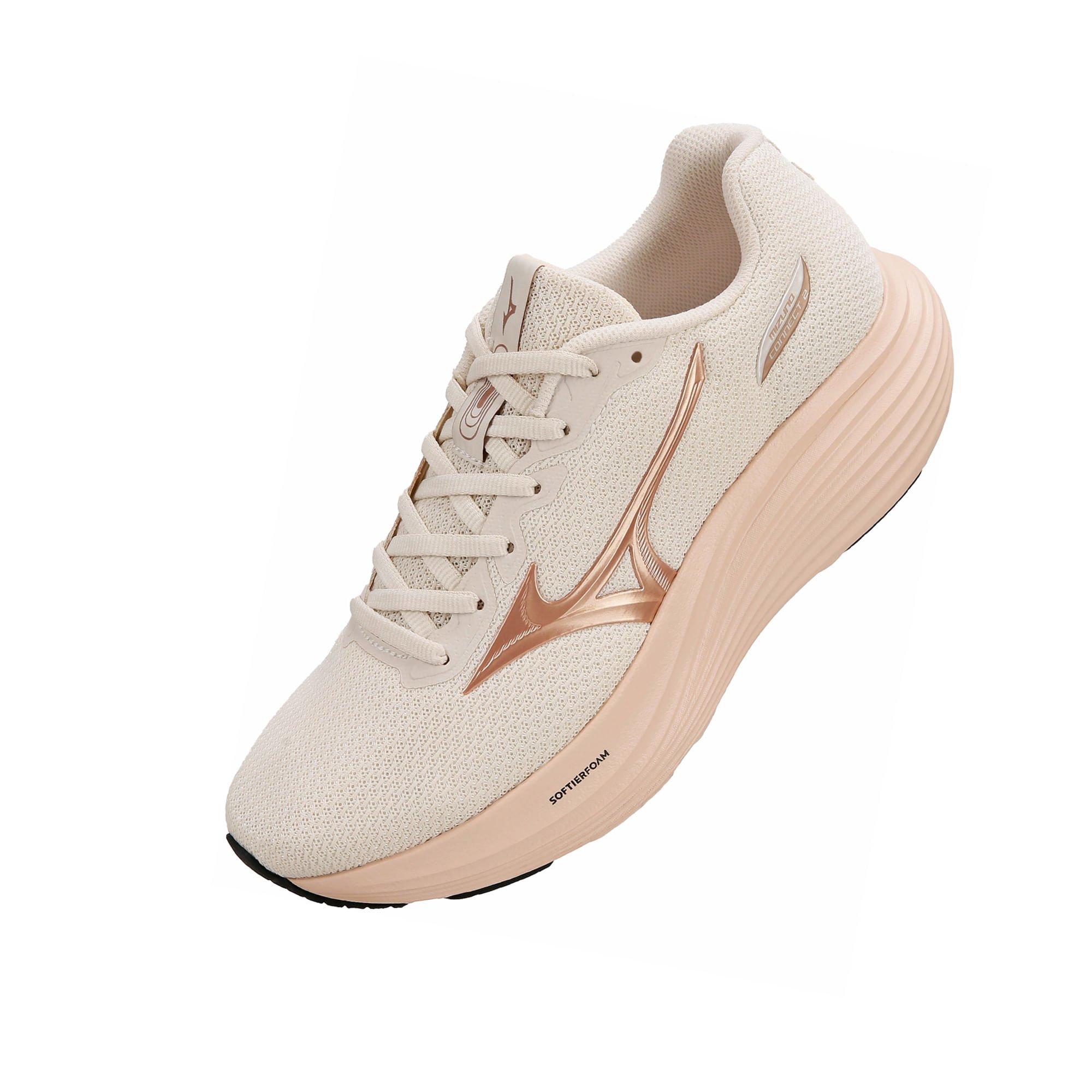 Tênis de Corrida Mizuno Connect 2 Bege 6