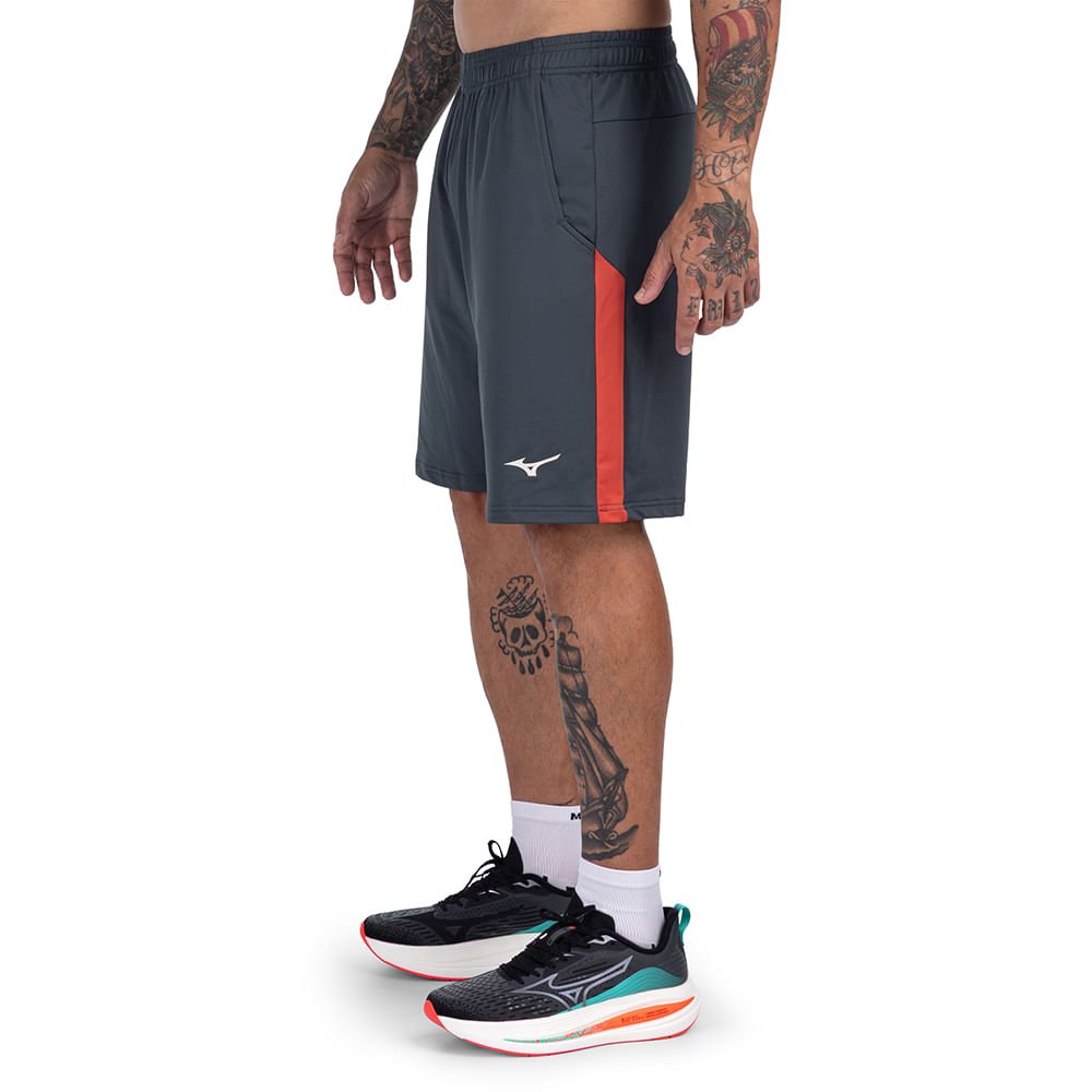 Bermuda de Treino Mizuno Soul Fit Masculina Azul 2