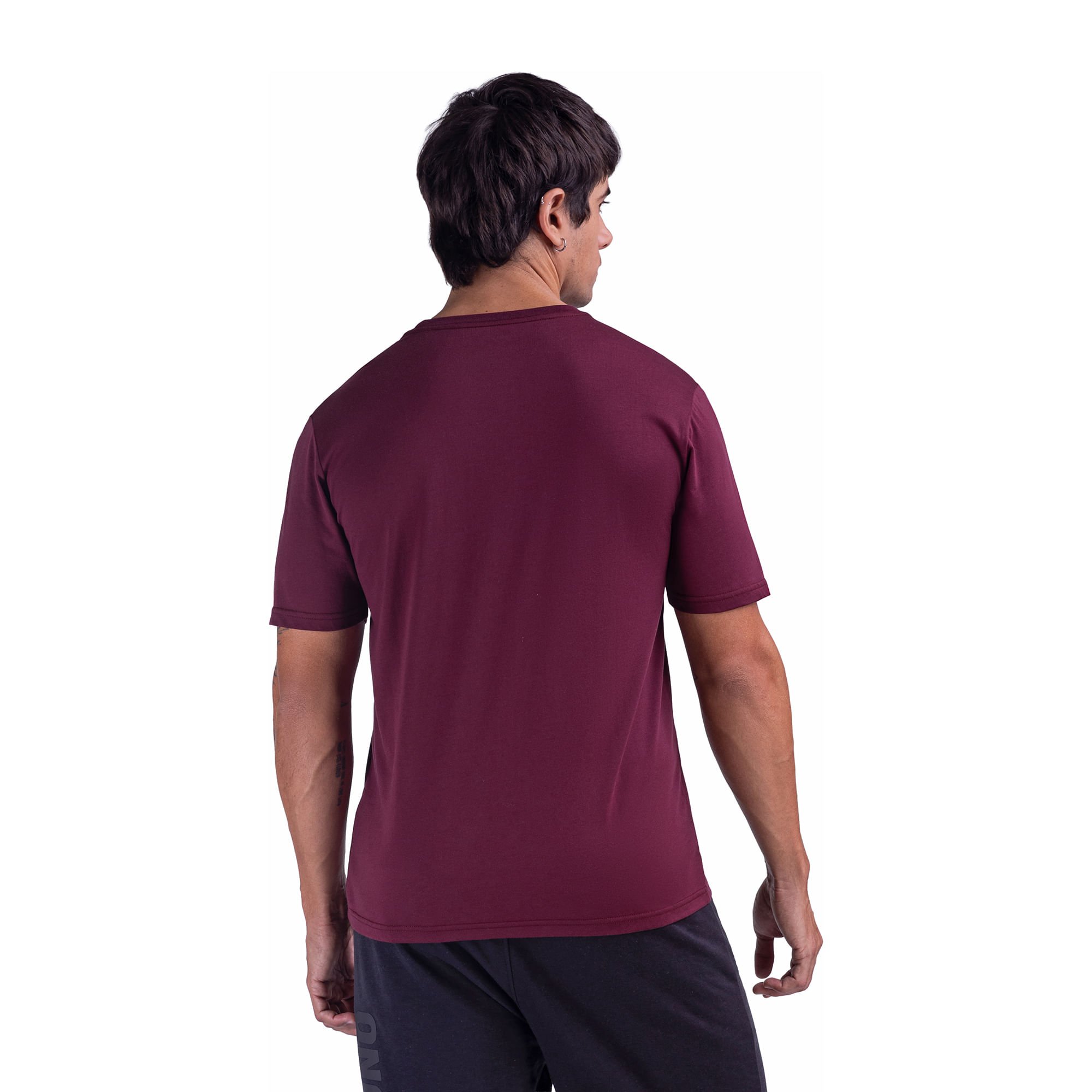 Camiseta Mizuno Basic Big Masculina Vermelho 3