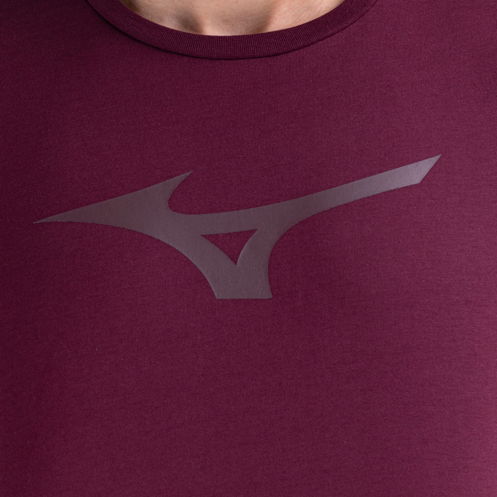 Camiseta Mizuno Basic Big Masculina Vermelho 5