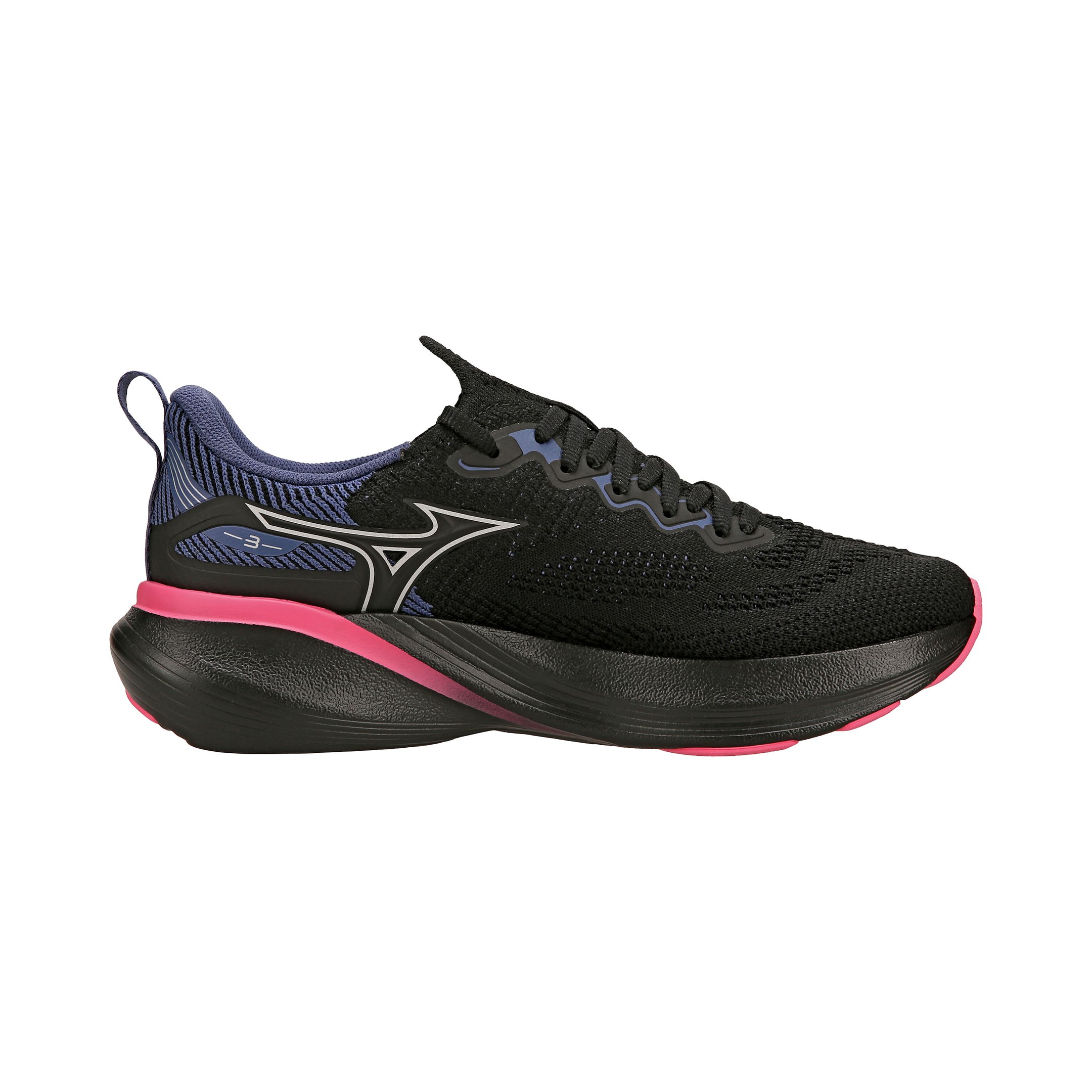 Tênis de Corrida Mizuno Glow 3 Preto 3