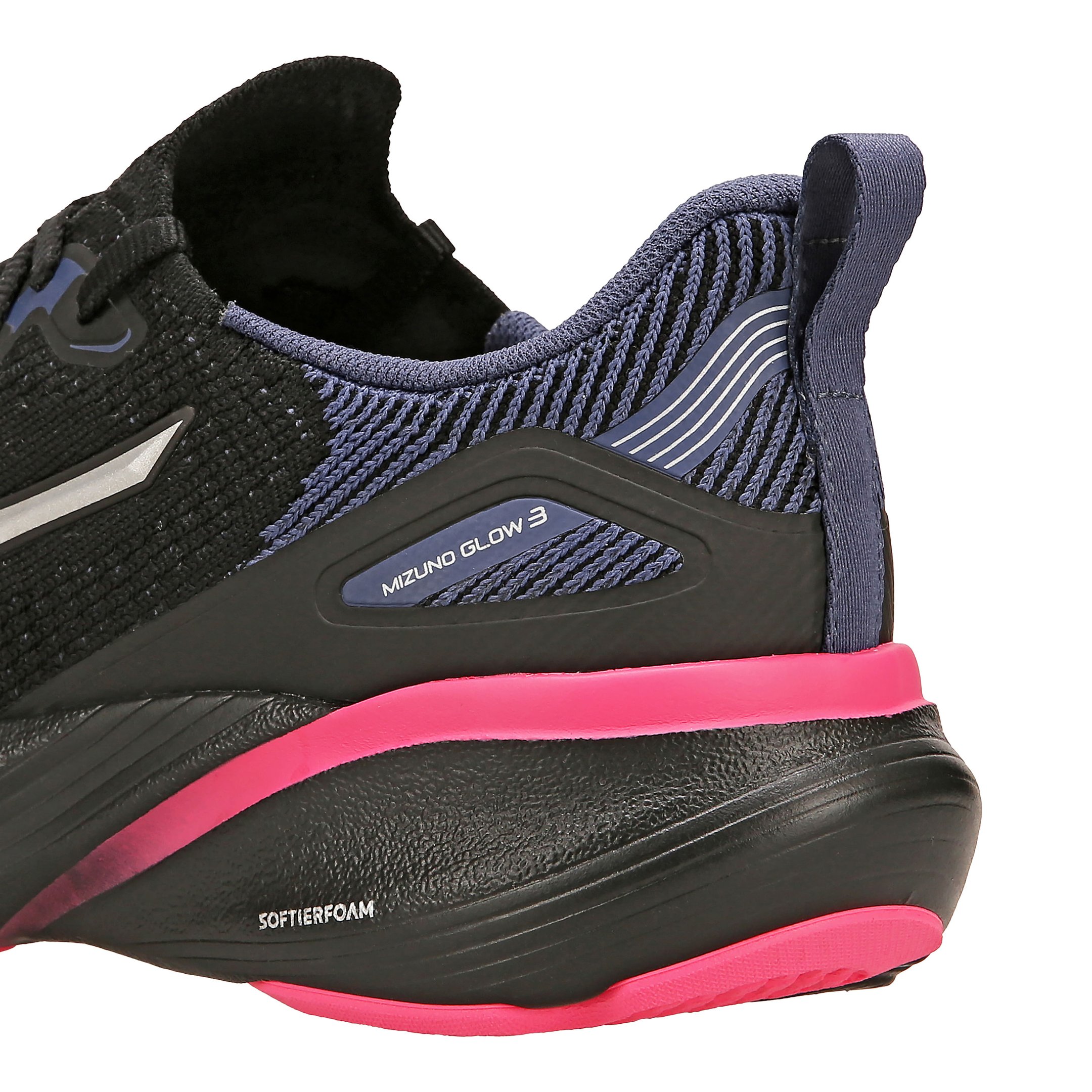Tênis de Corrida Mizuno Glow 3 Preto 8
