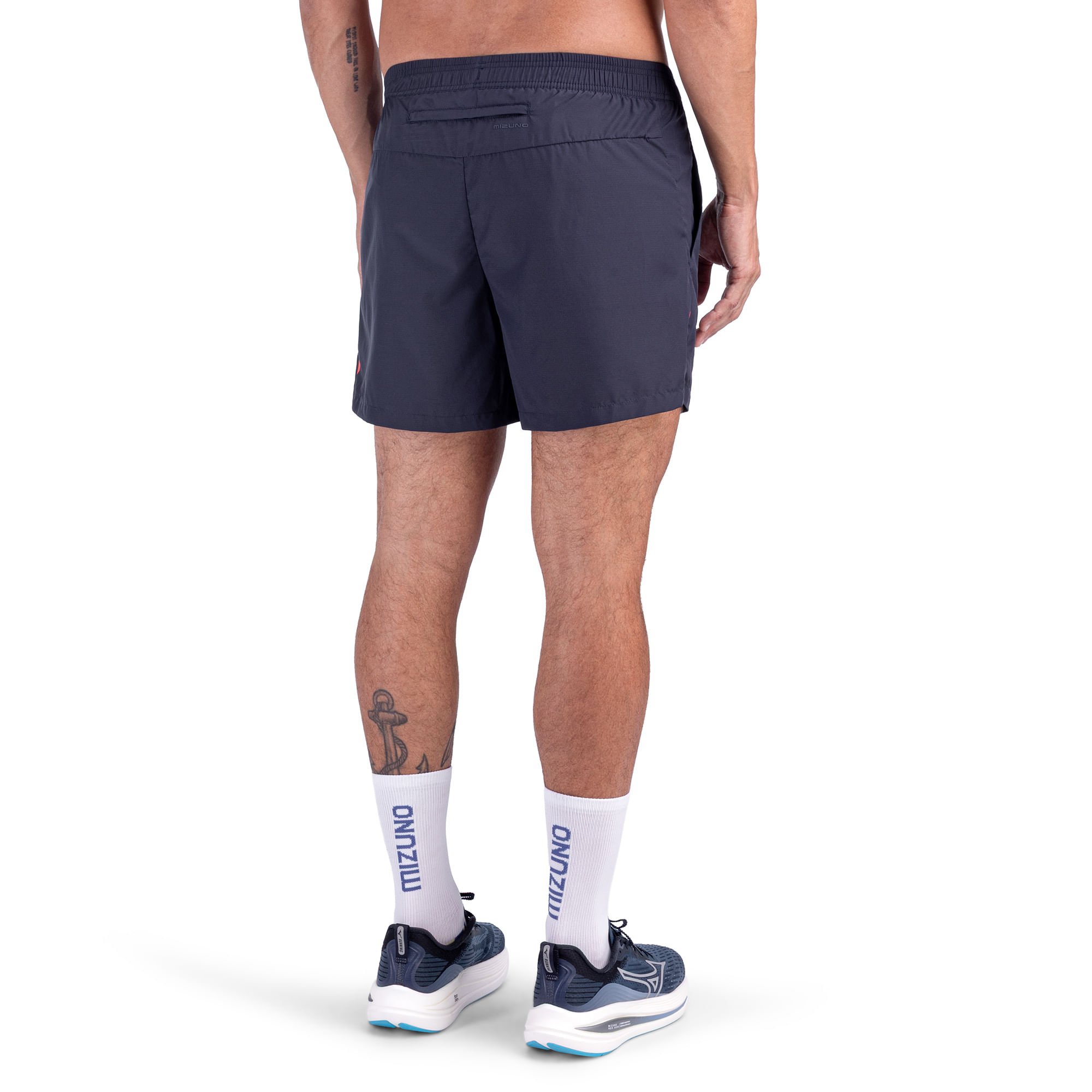 Shorts de Corrida Mizuno High 3 Masculino Azul 3