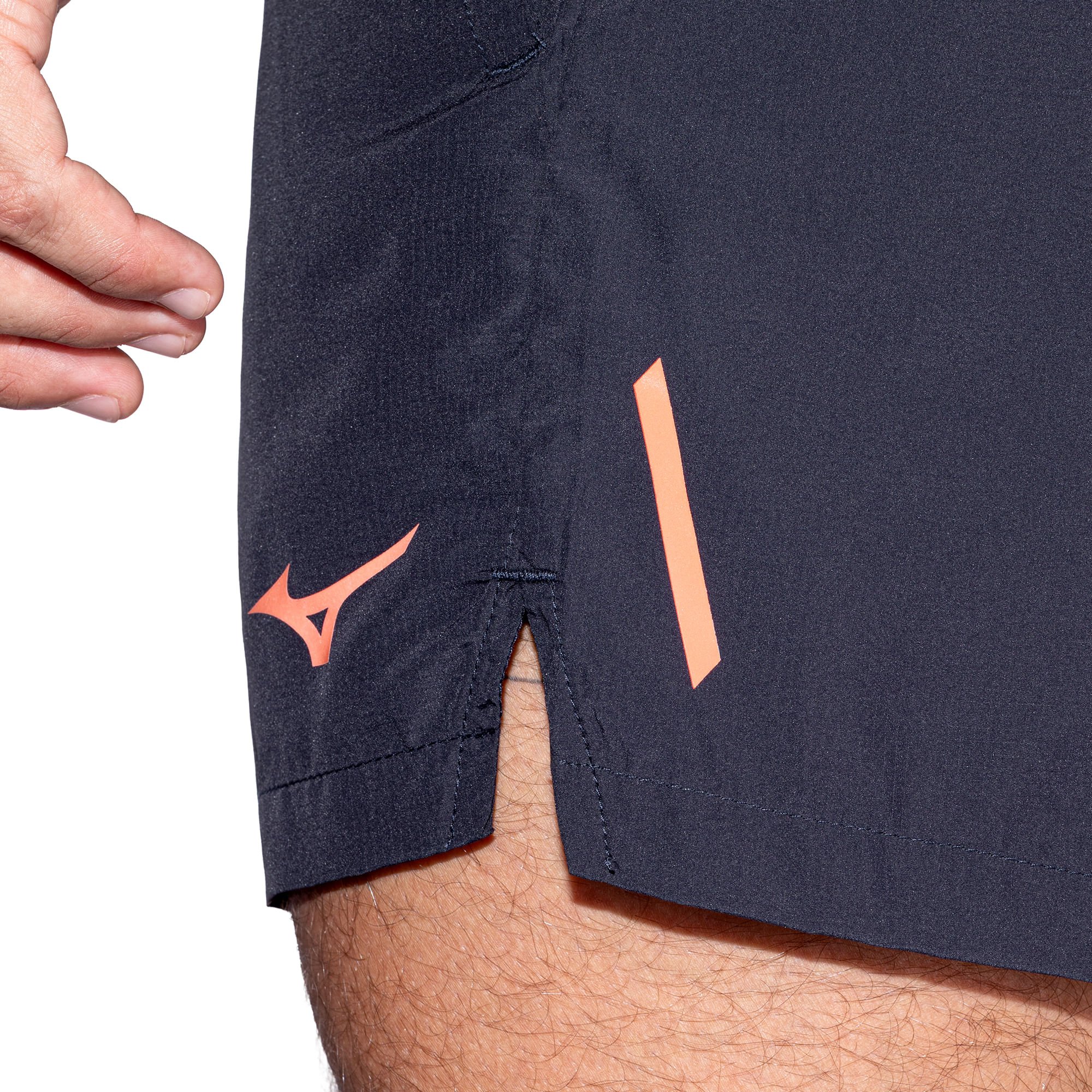 Shorts de Corrida Mizuno High 3 Masculino Azul 6