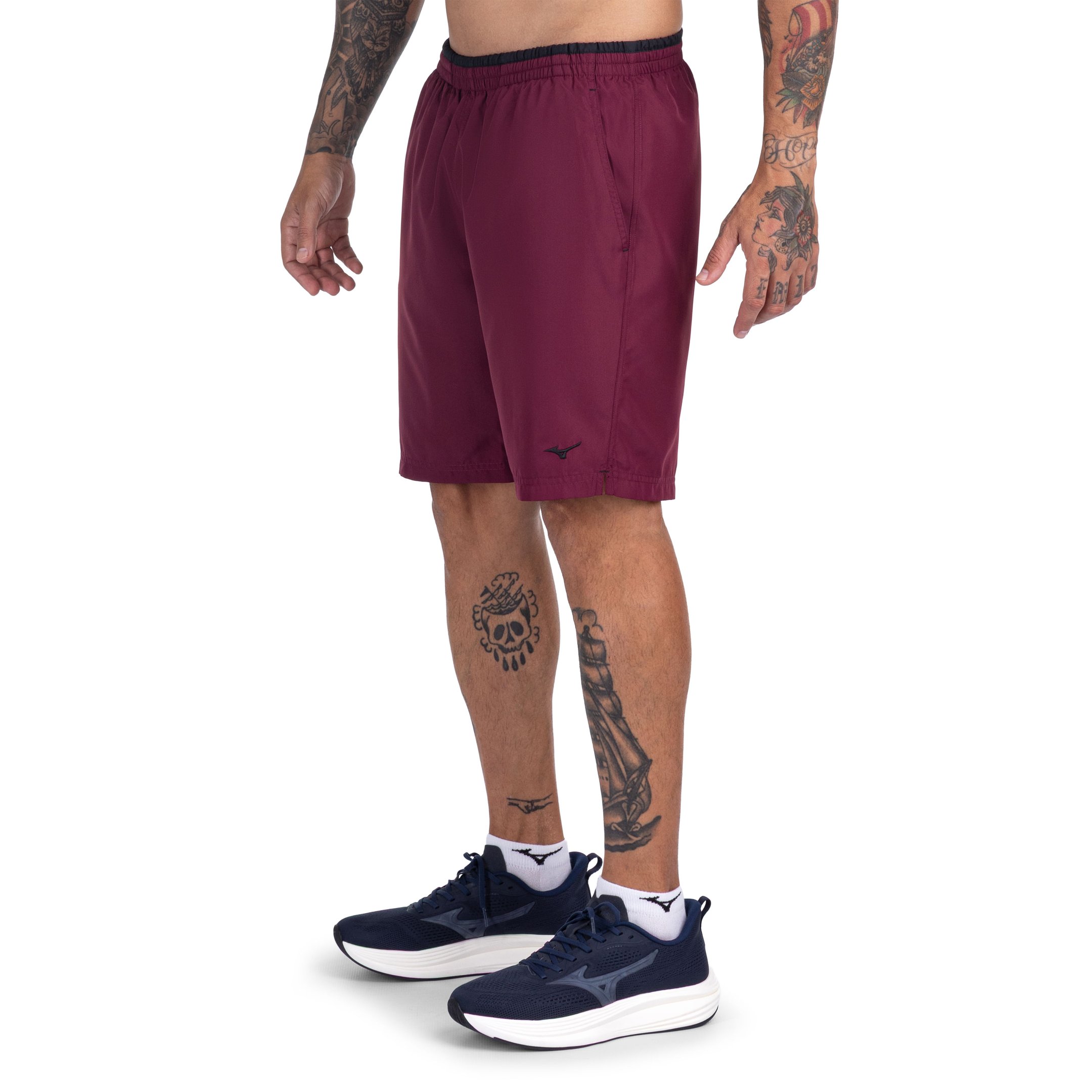 Bermuda de Treino Mizuno Tem Master Masculina Vermelho 2