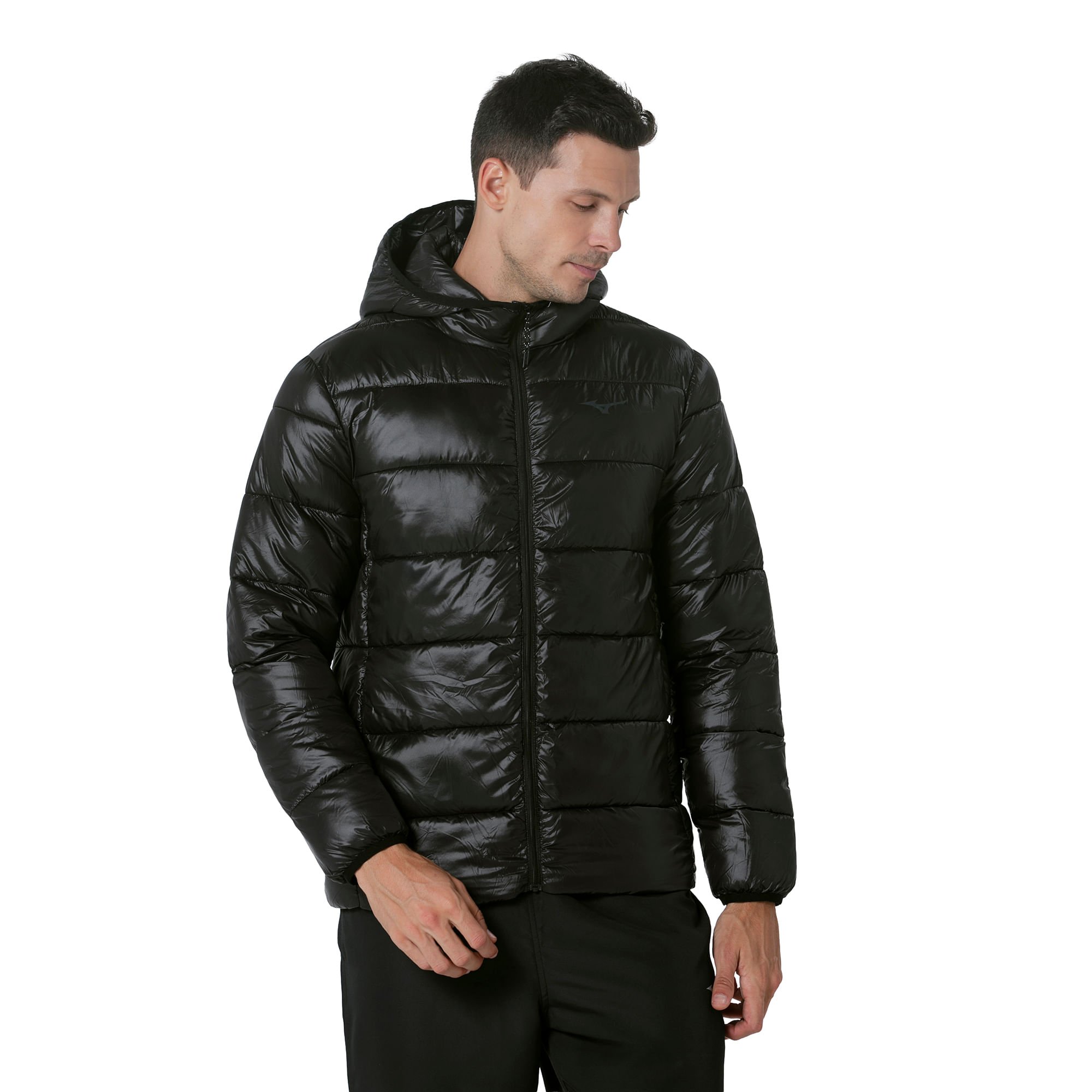 Jaqueta Mizuno Puff II Masculina Preto 2