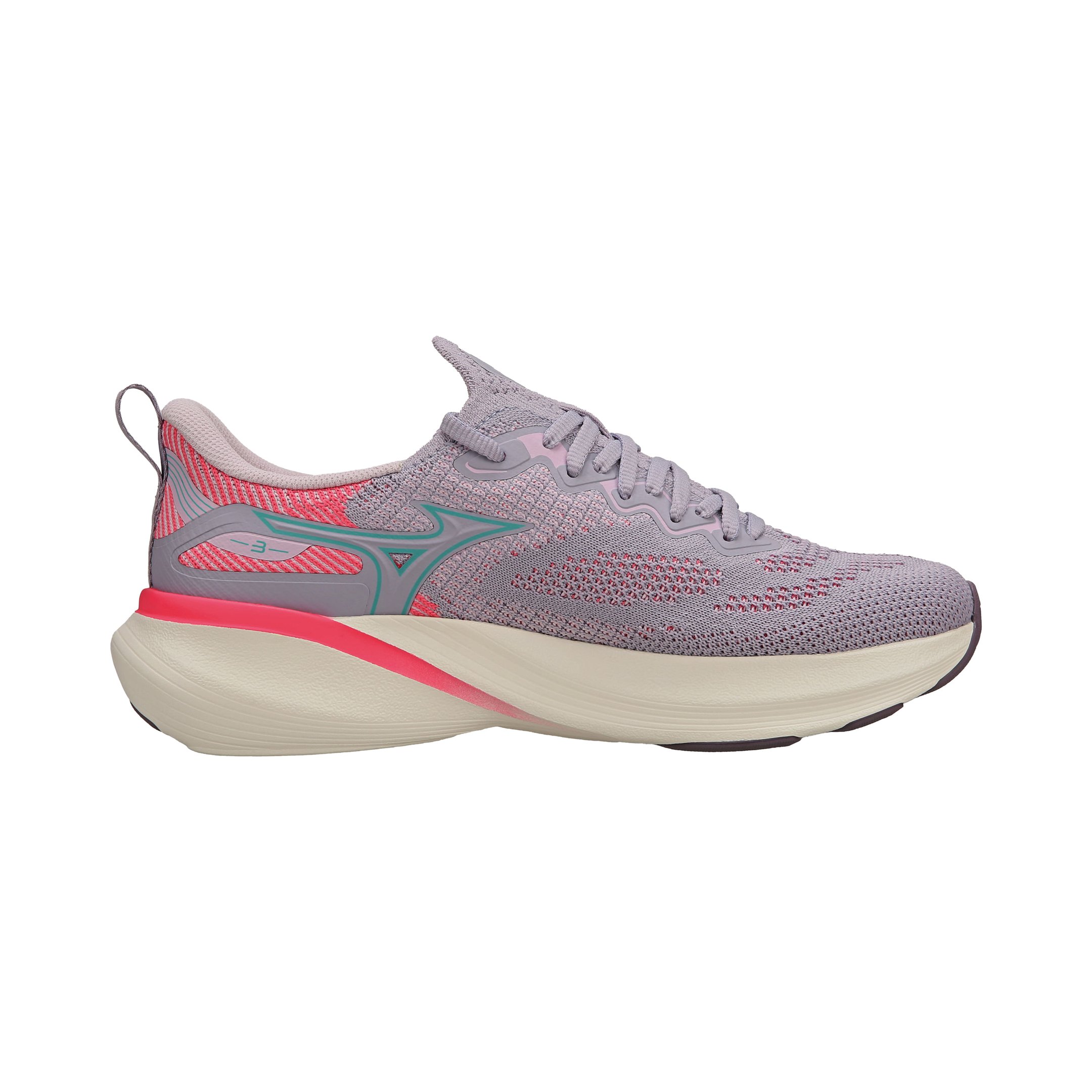 Tênis de Corrida Mizuno Glow 3 Roxo 3
