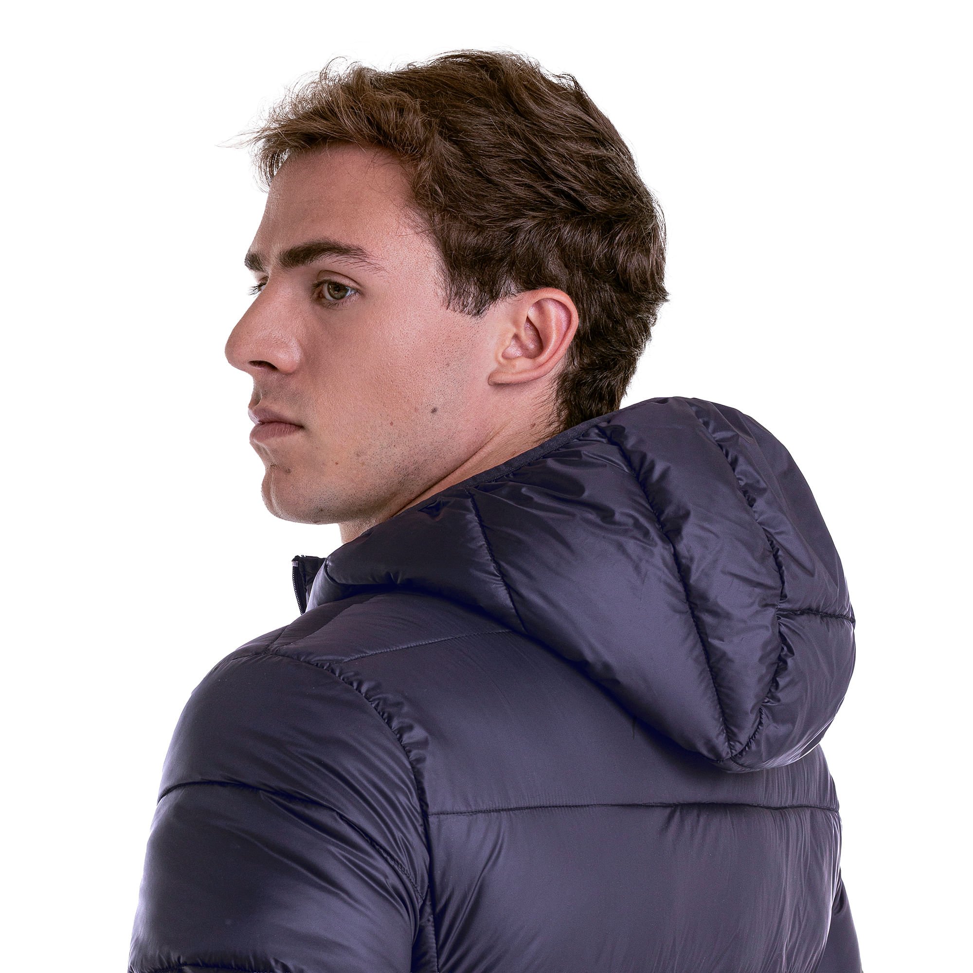 Jaqueta Mizuno Puff II Masculina Azul 7