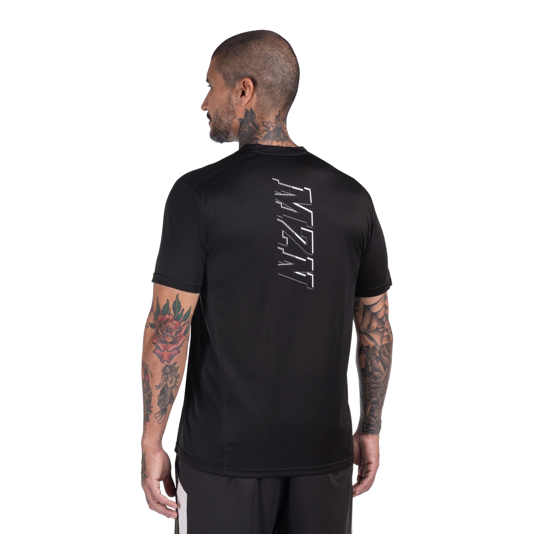 Camiseta de Treino Mizuno Prime Masculina Preto 2